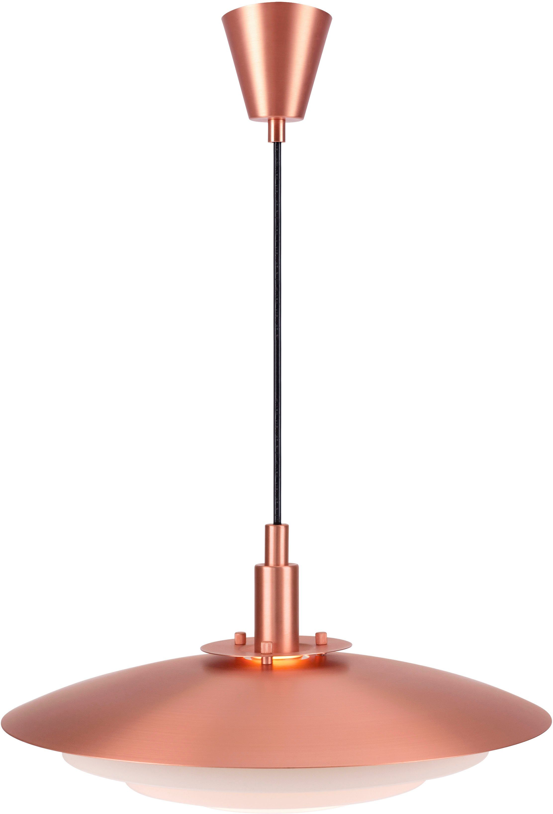 Nordlux Hanglamp Bretagne Scandinavische heldere, zachte lijnen, in-/uit-schakelaar op de lampvoet (1 stuk)