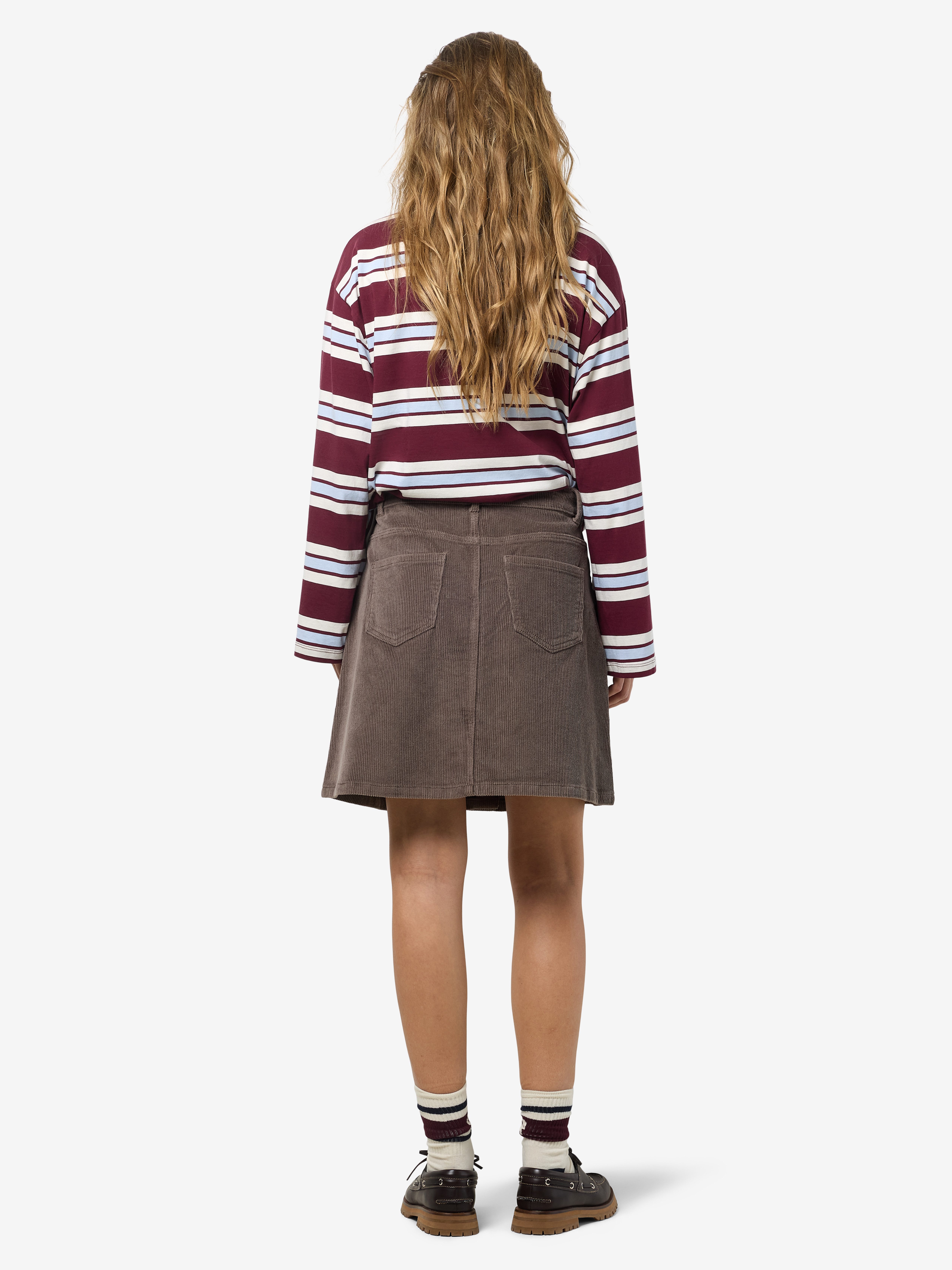 Noisy may Cordrok NMRONNIE NW A SHAPE SKIRT CORDUROY NOOS