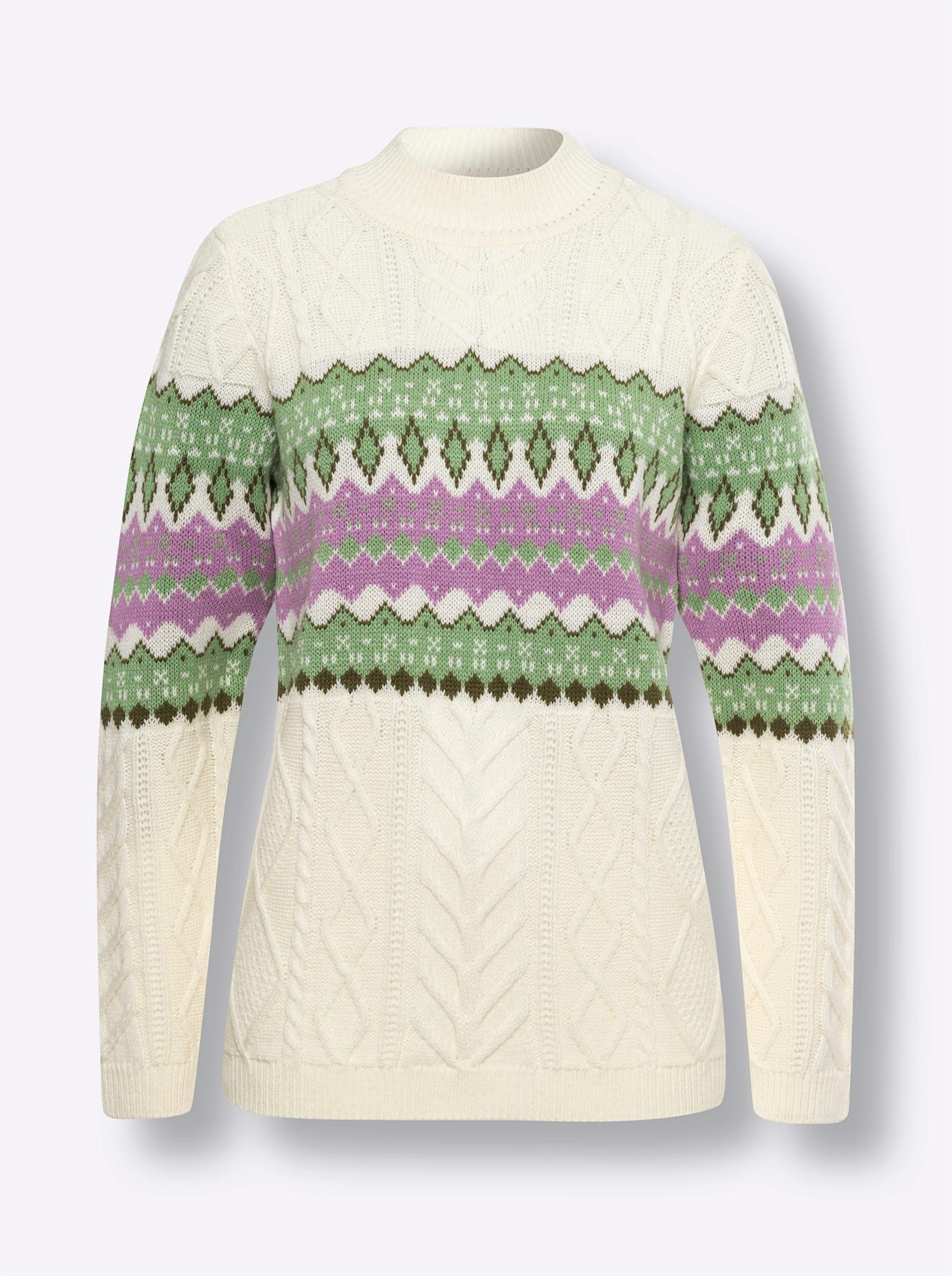 Classic Basics Trui met staande kraag Trui met opstaande kraag