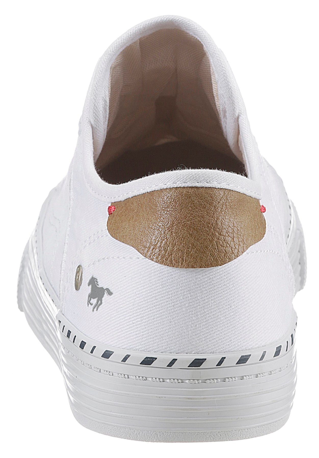 Mustang Shoes Slip-on sneakers Instapschoen, Vrijetijdsschoen Slippers, instapschoenen, vrijetijdsschoenen met praktische elastische band