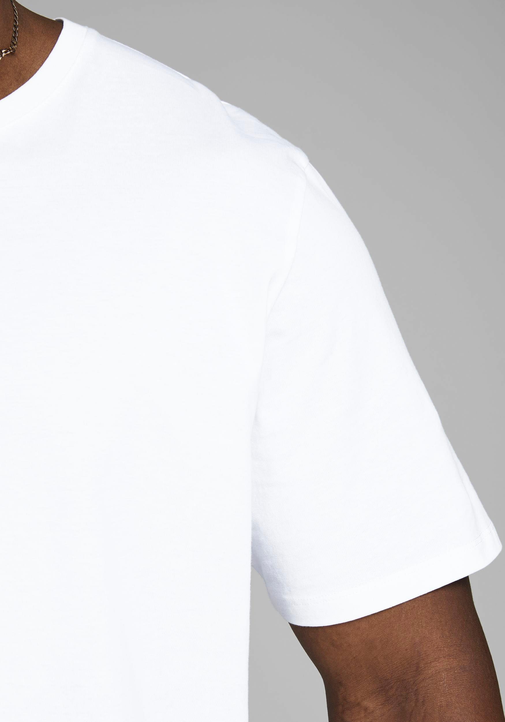 Jack & Jones PlusSize Shirt met ronde hals JJEORGANIC BASIC TEE SS O-NECK NOOS PLS