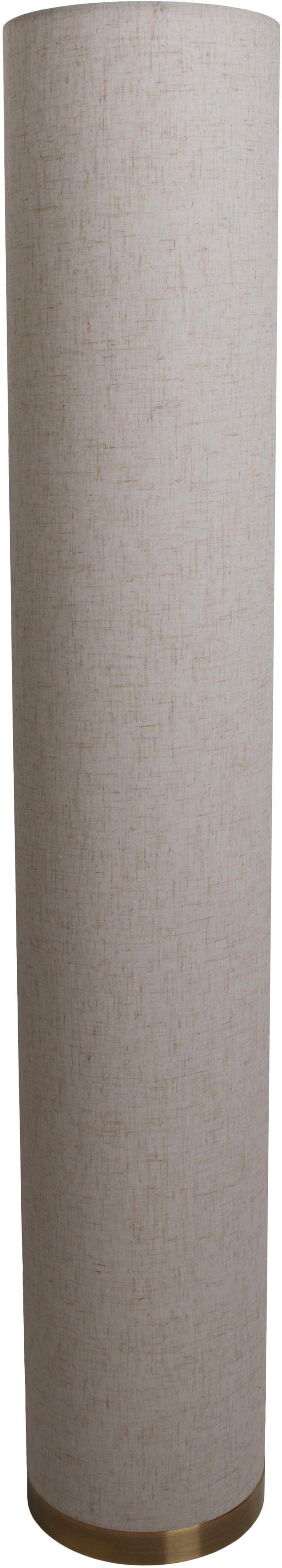 näve Staande lamp BEATE Metaal/textiel, excl. 3x E27 max. 40W, hoogte: 110 cm, kleur: natuur (1 stuk)