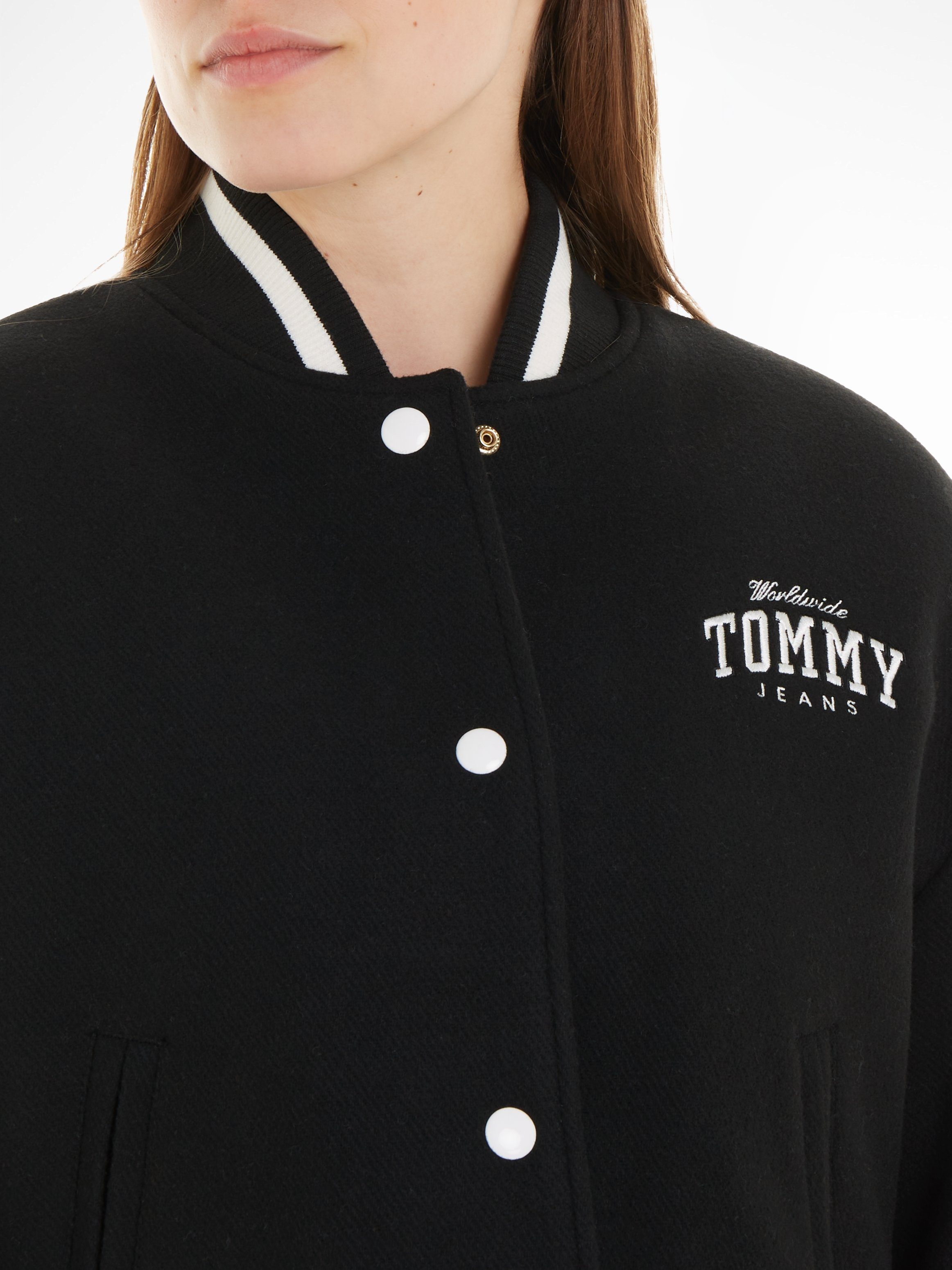 TOMMY JEANS Bomberjack TJW CRP WOOL VARSITY BOMBER