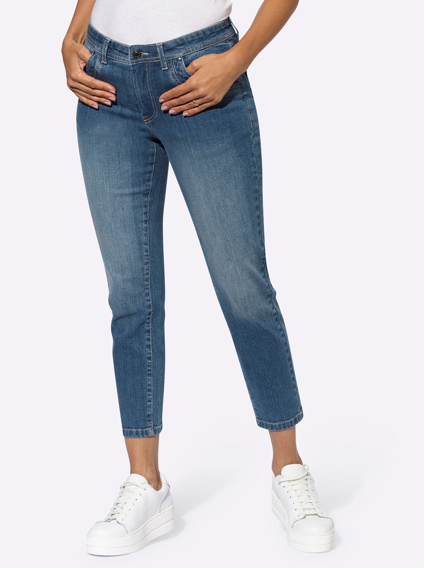 Casual Looks 7/8 jeans (1-delig)