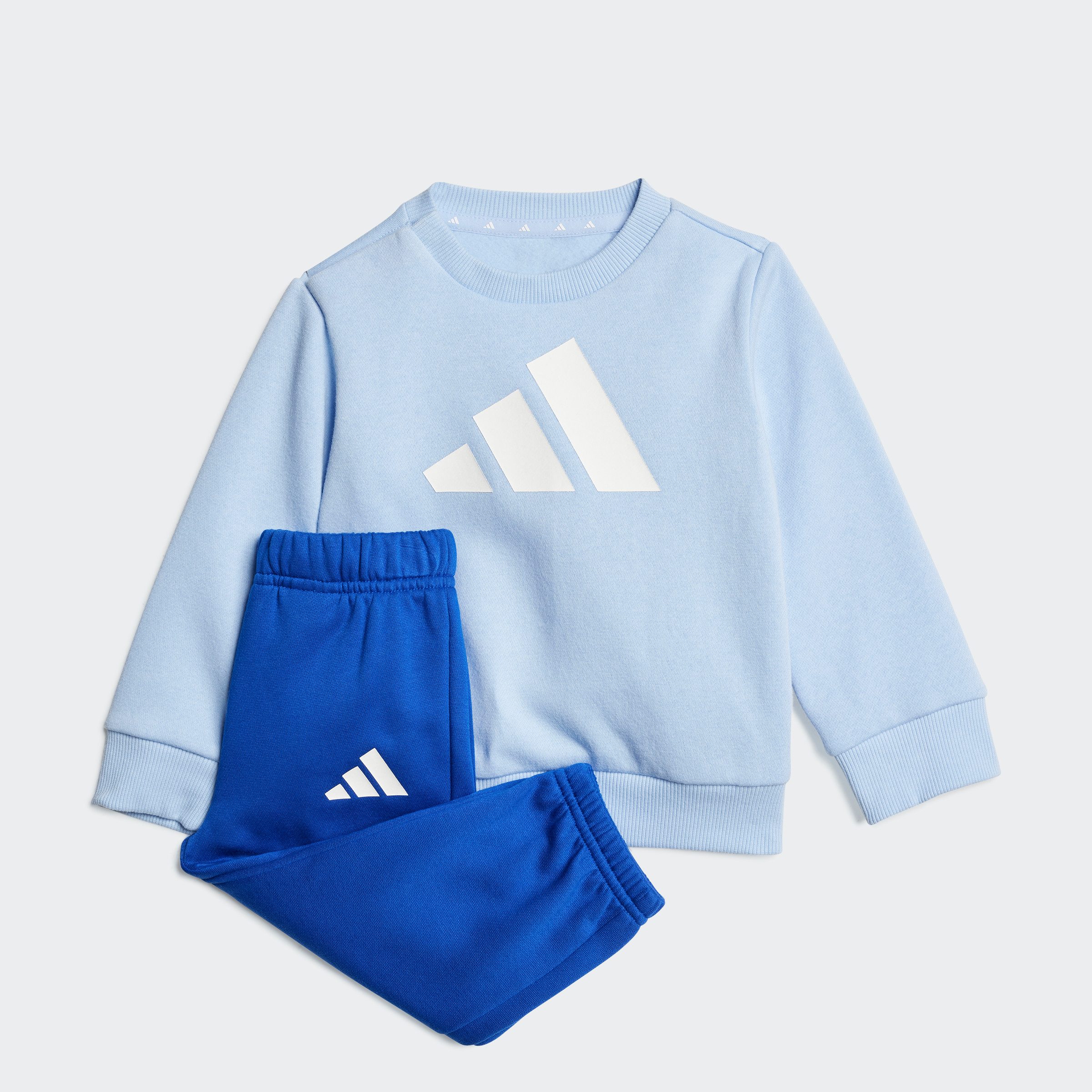adidas Sportswear Trainingspak I BL FL JOG 240 (2-delig) kinderen trainingspakken maat 62 blauw