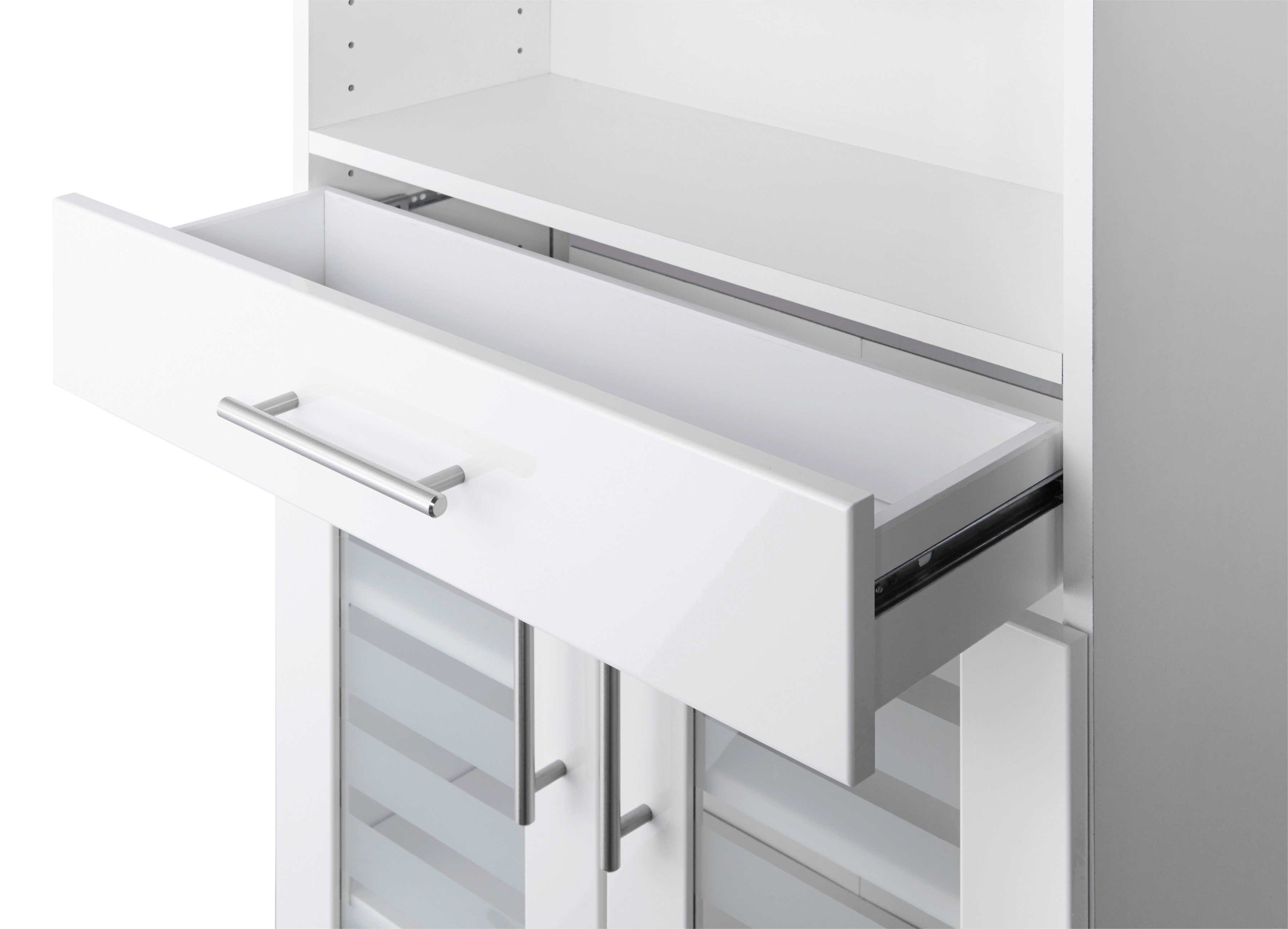 welltime Smalle kast Jaca Breedte 60 cm, met MDF-hoogglansfronten