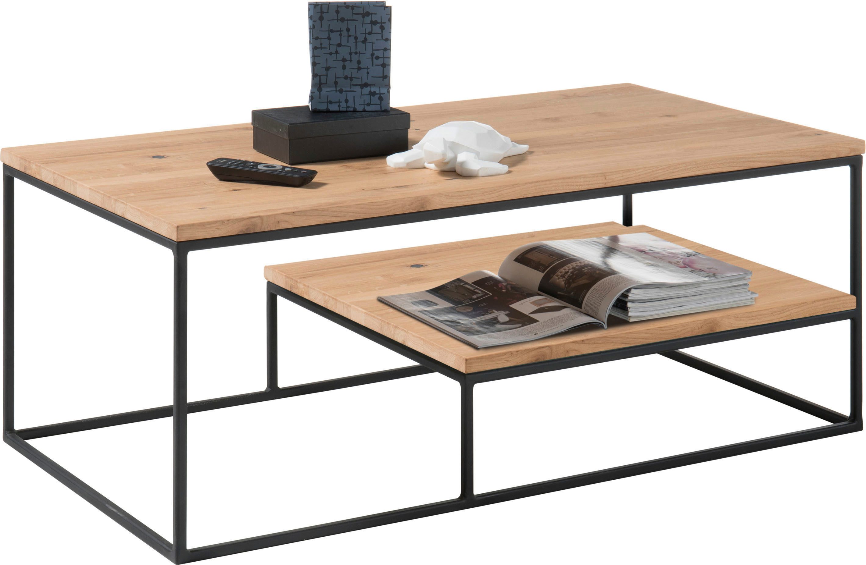 OTTO Stolkom Salontafel Thore 2 Massief eiken, tafel FSC-gecertificeerd salontafels bruin