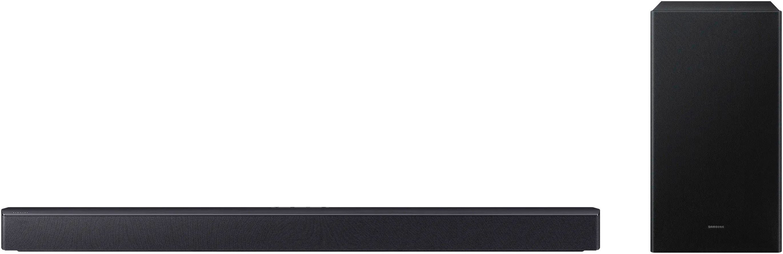 Samsung Soundbar HW-B460GF/ZG soundbar 2.1-kanaal geluidssysteem, dolby audio i dts virtual:x, bass-boost-modus