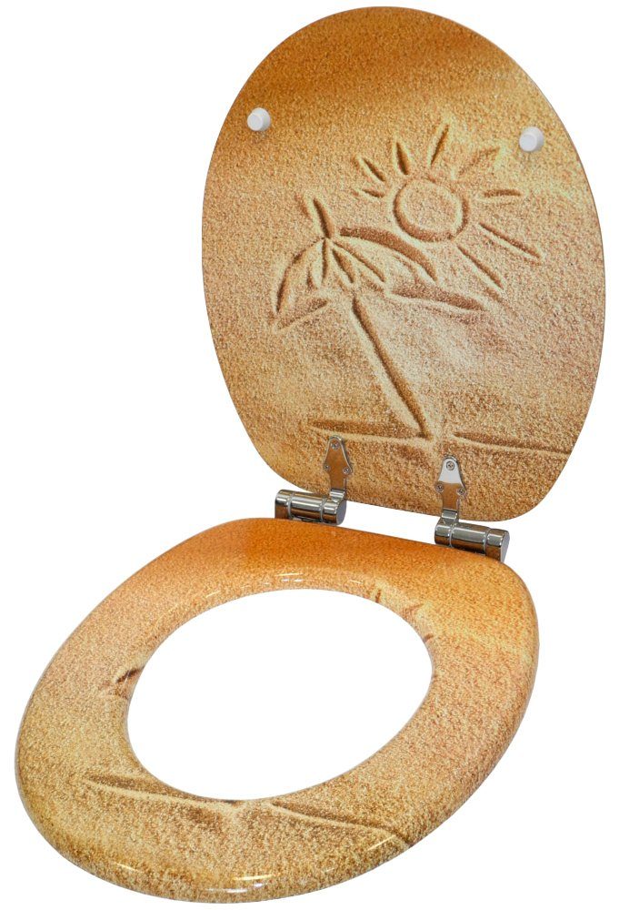 Sanilo Toiletzitting Sunshine met soft-closemechanisme