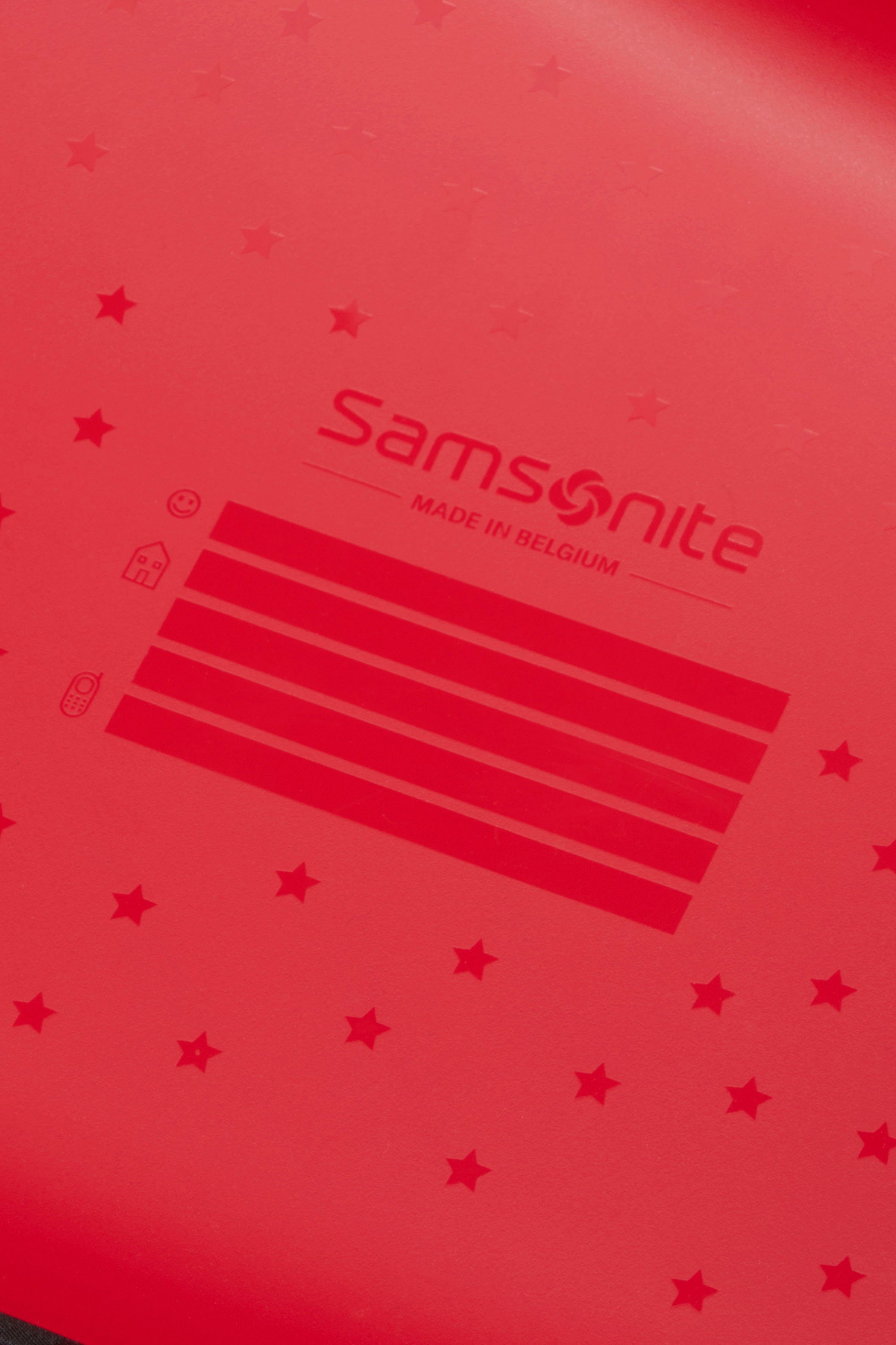 Samsonite Kinderkoffer Dream2Go Ride-on Trolley Disney Cars Kinder reis koffer handbagage om op te zitten en te trekken