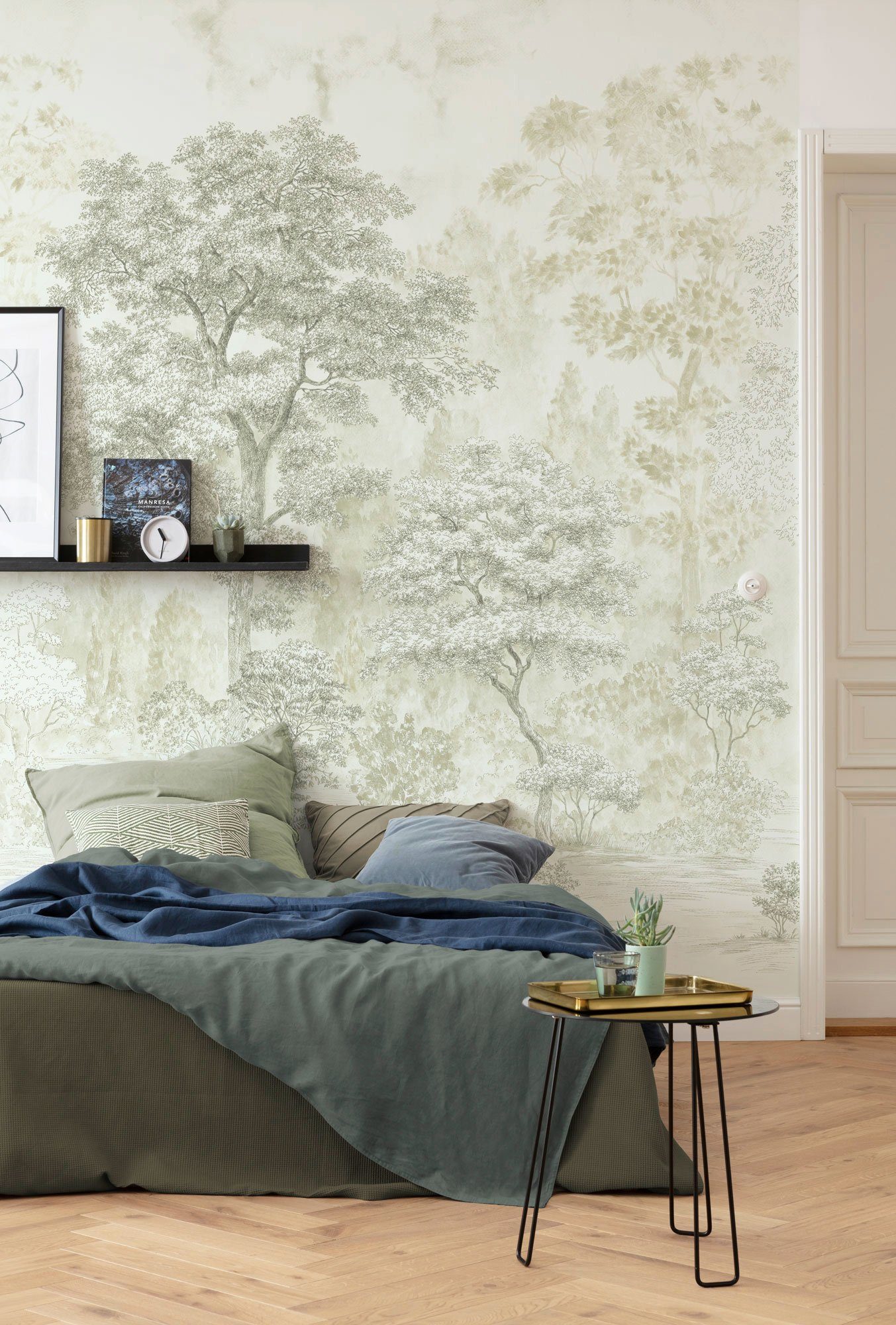 Komar Vliesbehang Digitale print vlies - Noble Trees - Afmeting 200 x 250 cm (1 stuk)