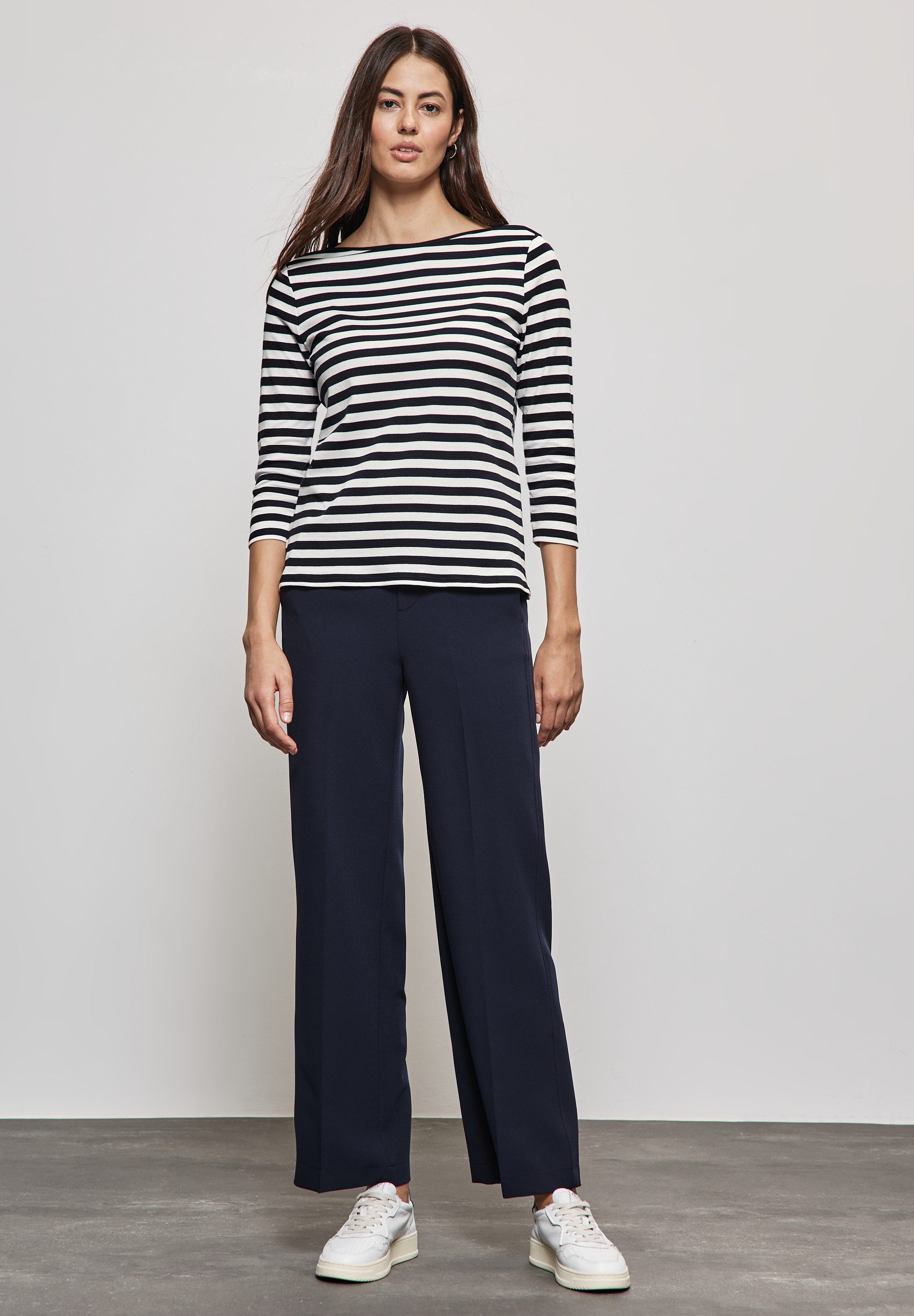 STREET ONE Shirt met 3 4 mouwen