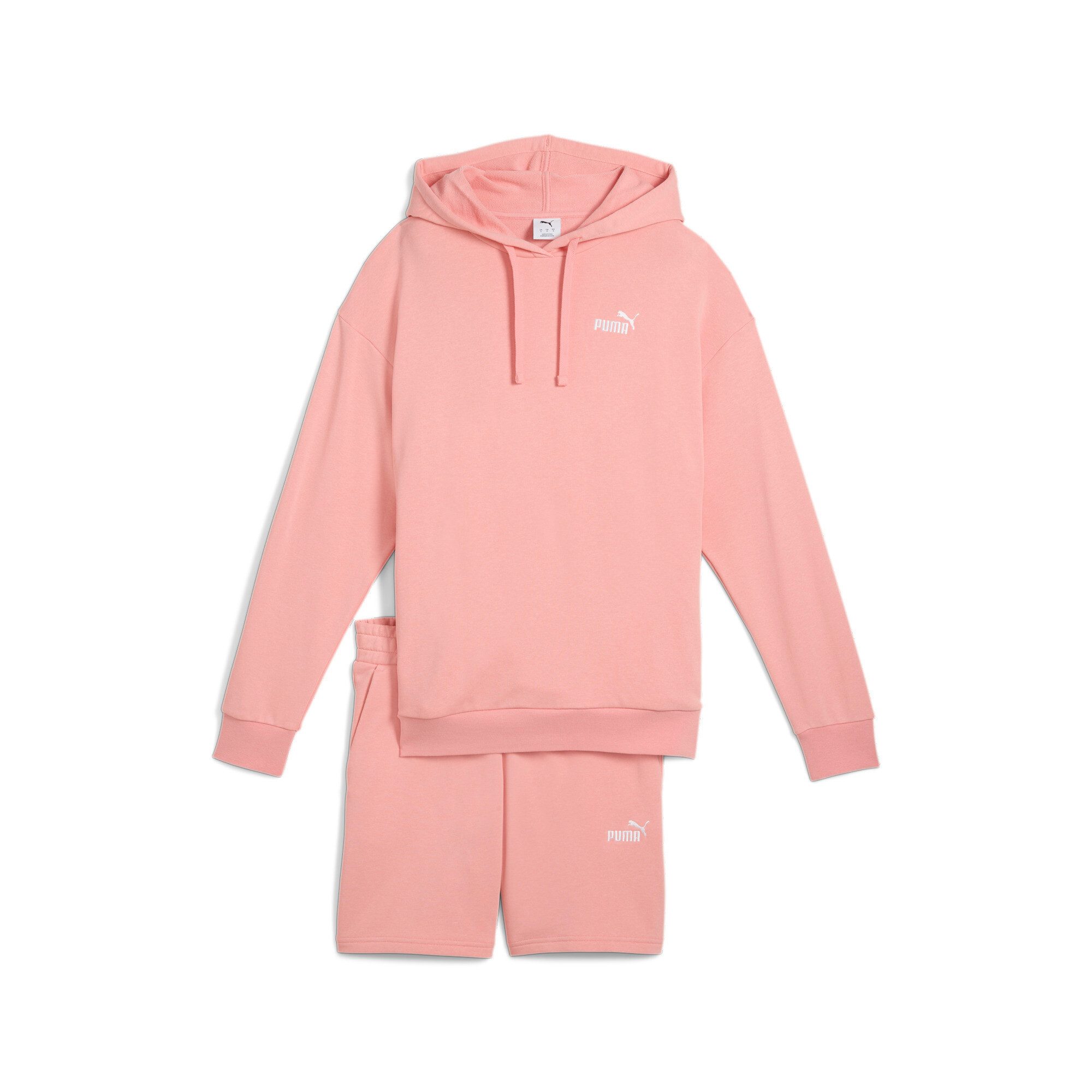 PUMA Trainingspak SHORT HOODED RELAXED SWEAT SUIT 7" TR OP (2-delig)