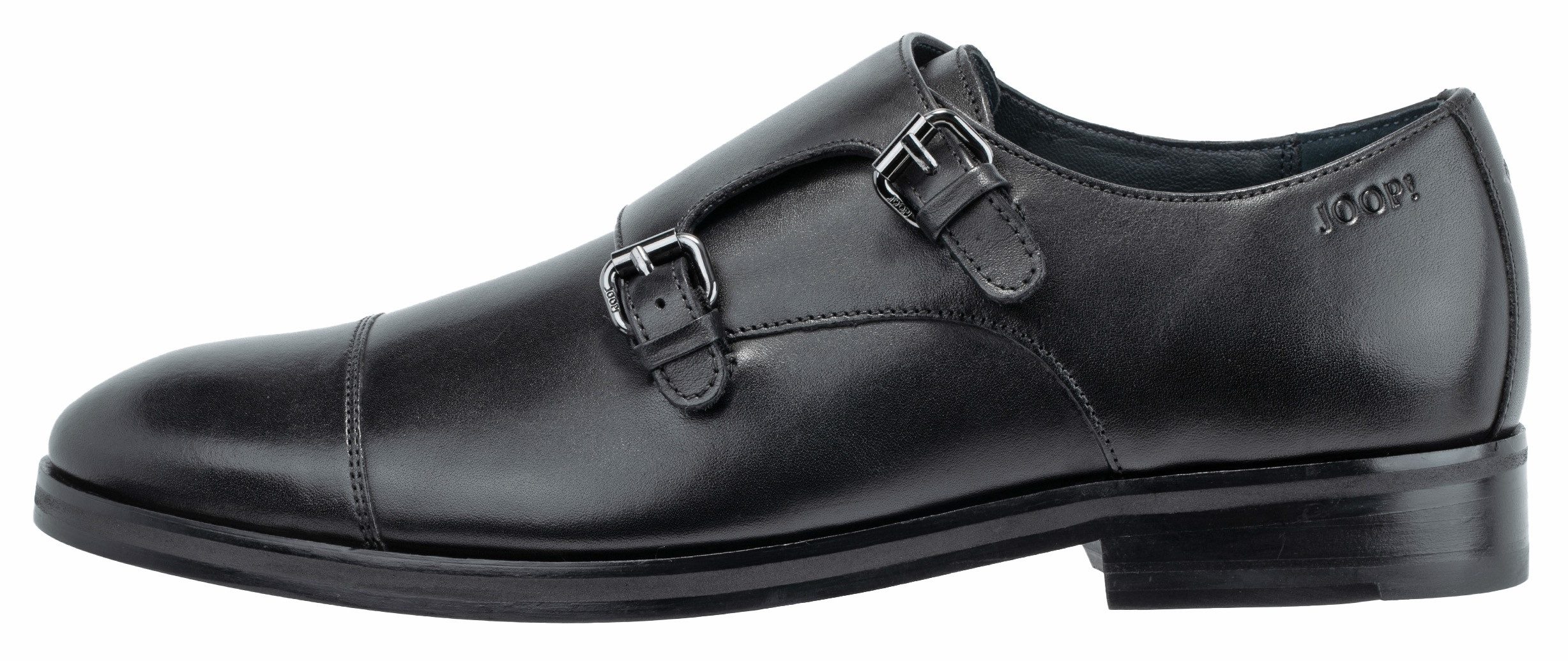 Joop! Instappers Pero kleitos monk lace up mc2 Business schoen, kostuumschoen, monk met leren binnenzool
