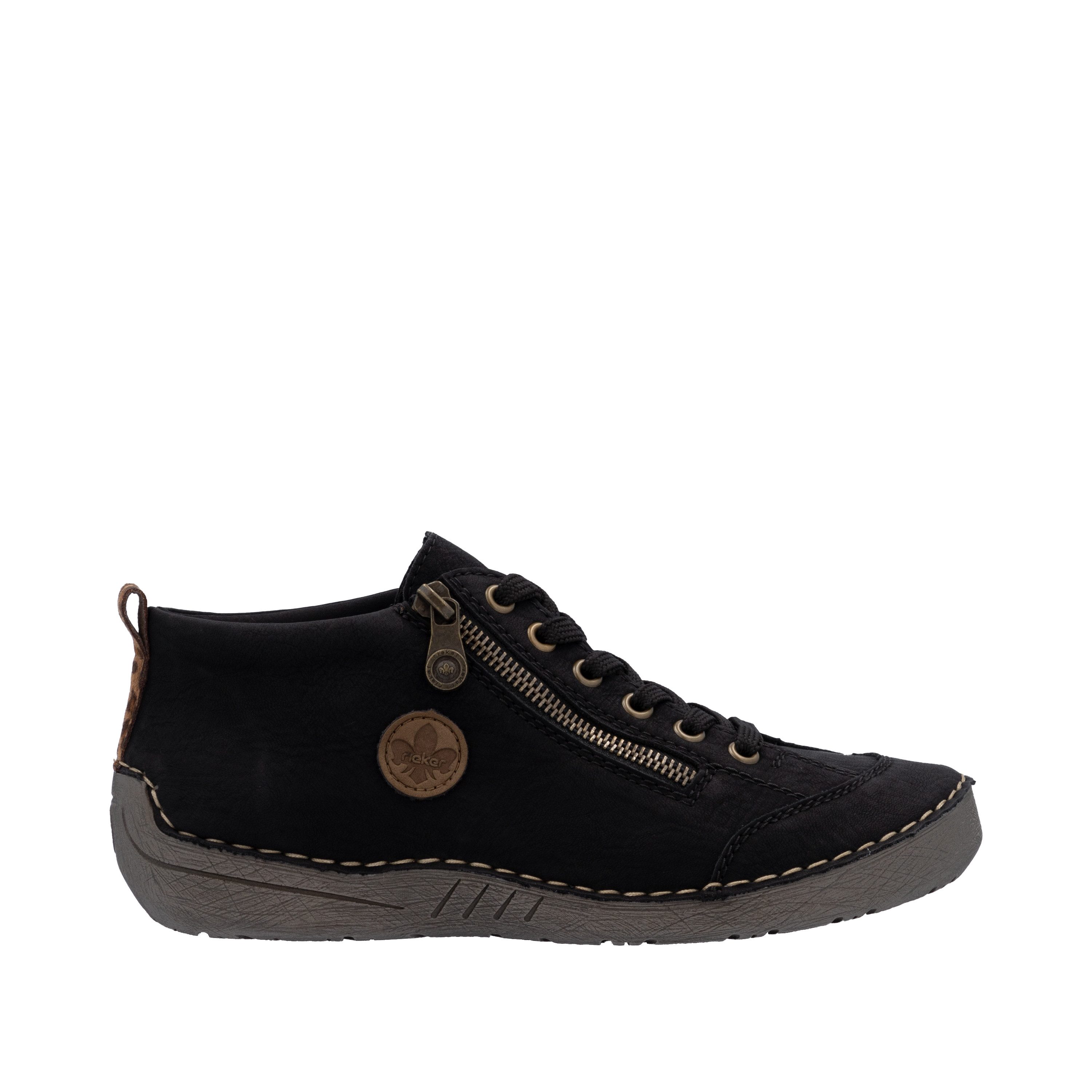 Rieker Veterschoenen sneakers, veterschoenen, outdoorschoenen met ritssluiting