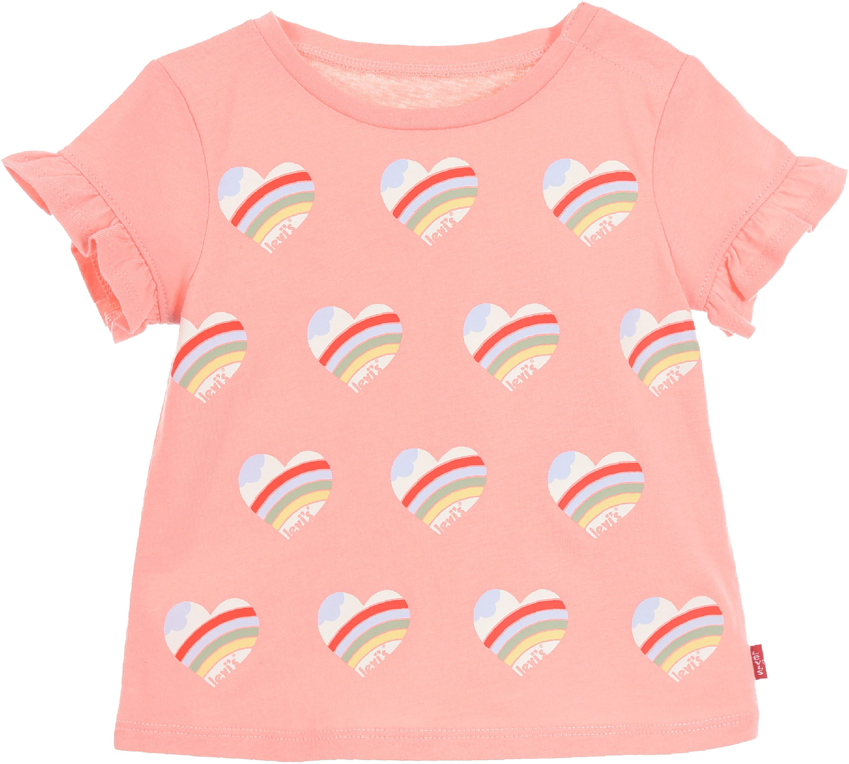 Levi's Kidswear Shirt met print voor meisjes met volant