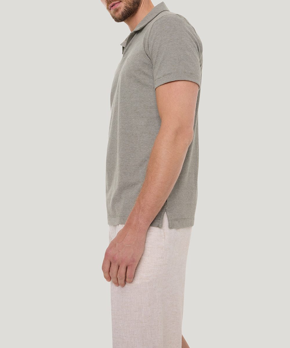 Pierre Cardin Poloshirt met open kraag