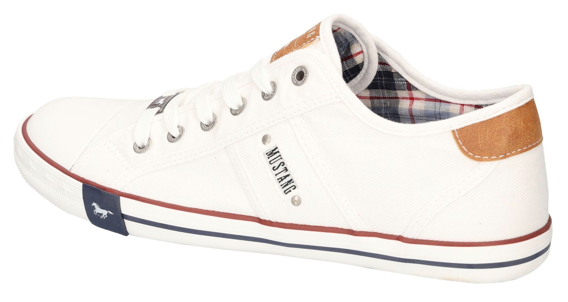 Mustang Shoes Sneakers met mustang merkembleem, vrijetijdsschoen, lage schoen, veterschoen