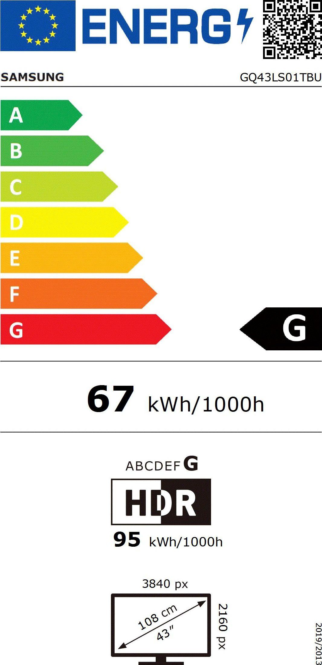 Samsung Qled Tv Gq43ls01tbu The Serif 108 Cm 43 4k Ultra Hd Smart Tv Vind Je Bij Otto