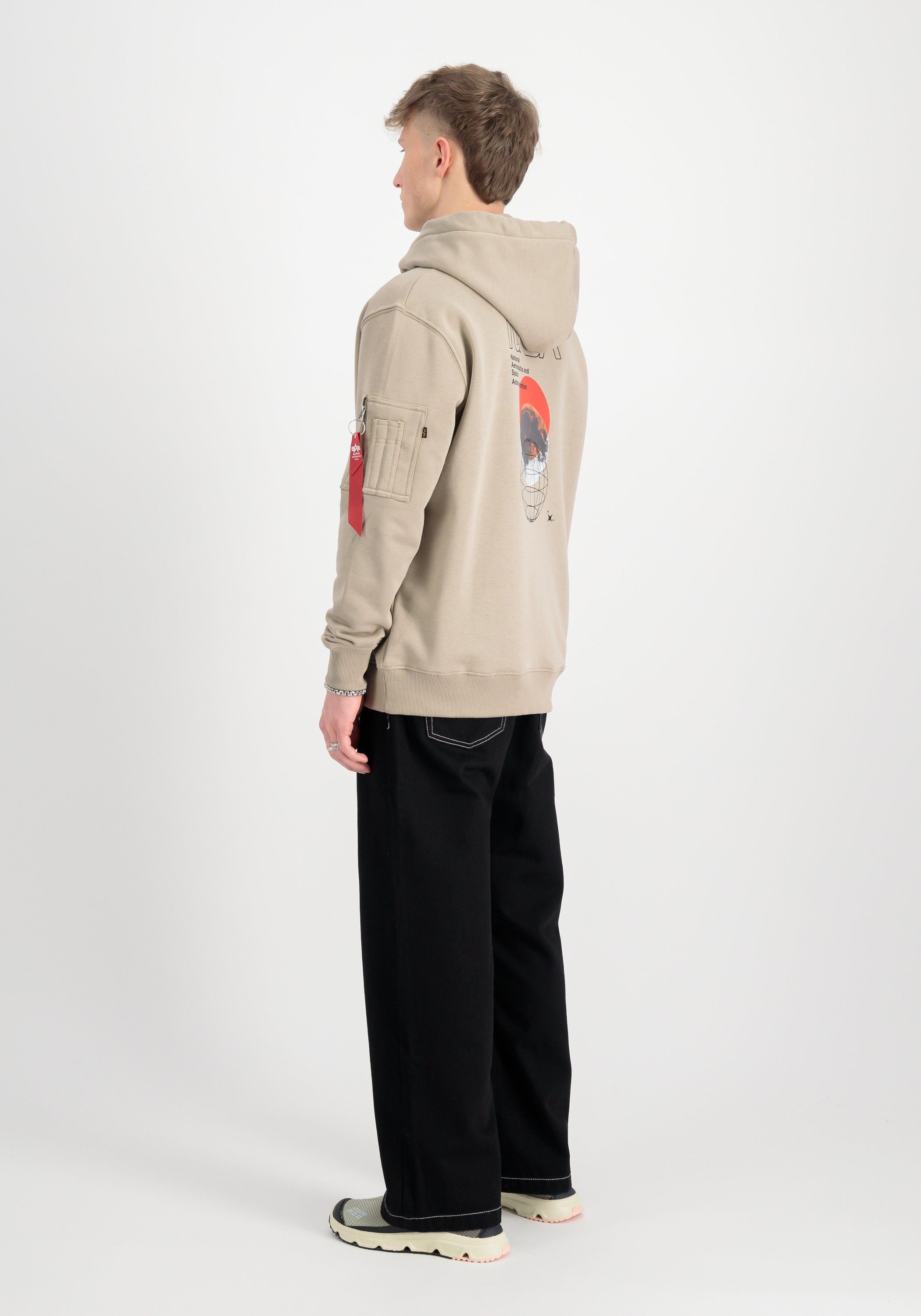 Alpha Industries Hoodie Alpha Industries Men - Hoodies NASA Orbit Hoodie