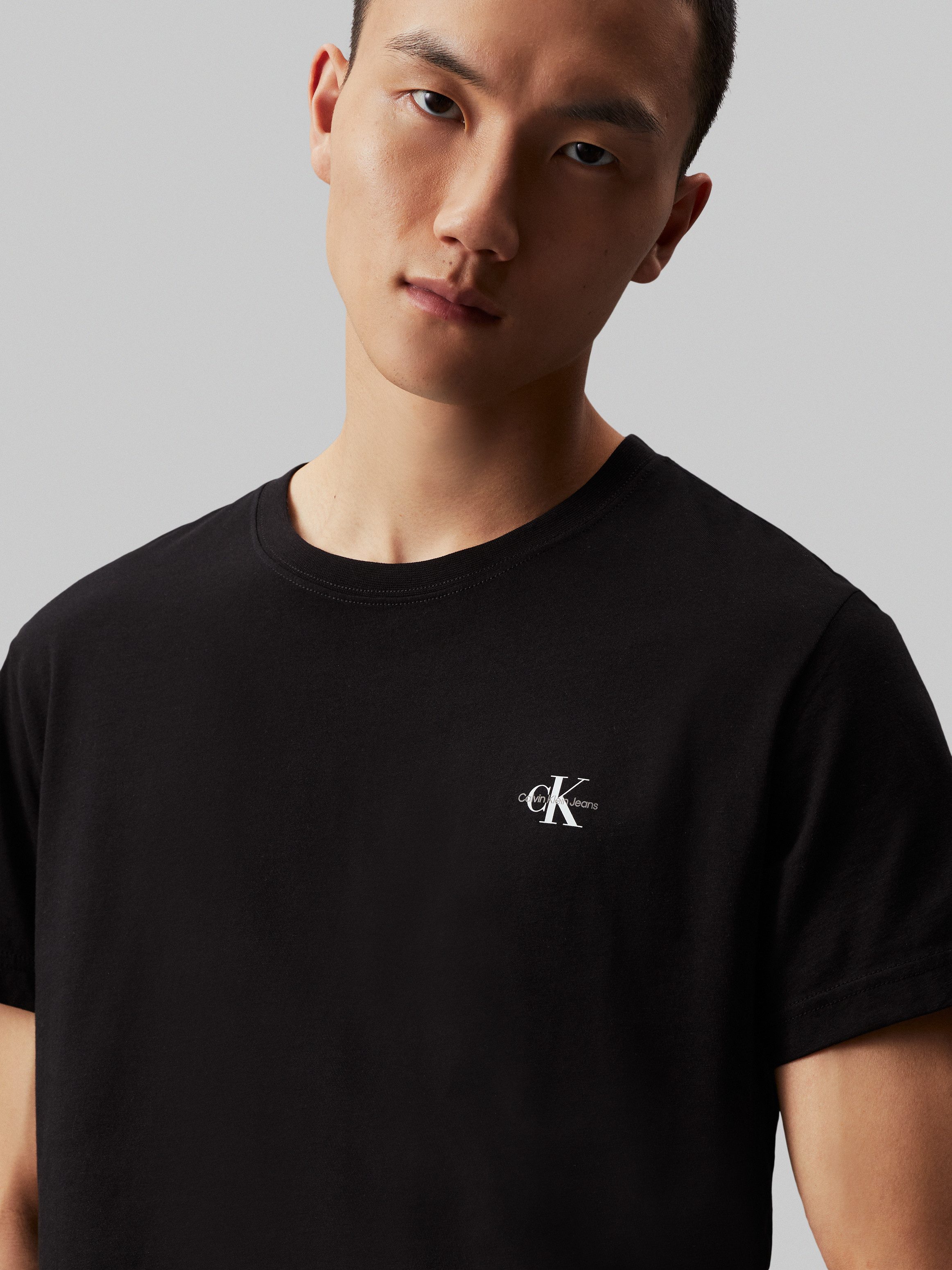 Calvin Klein T-shirt 2 PACK MONOLOGO (Set van 2)