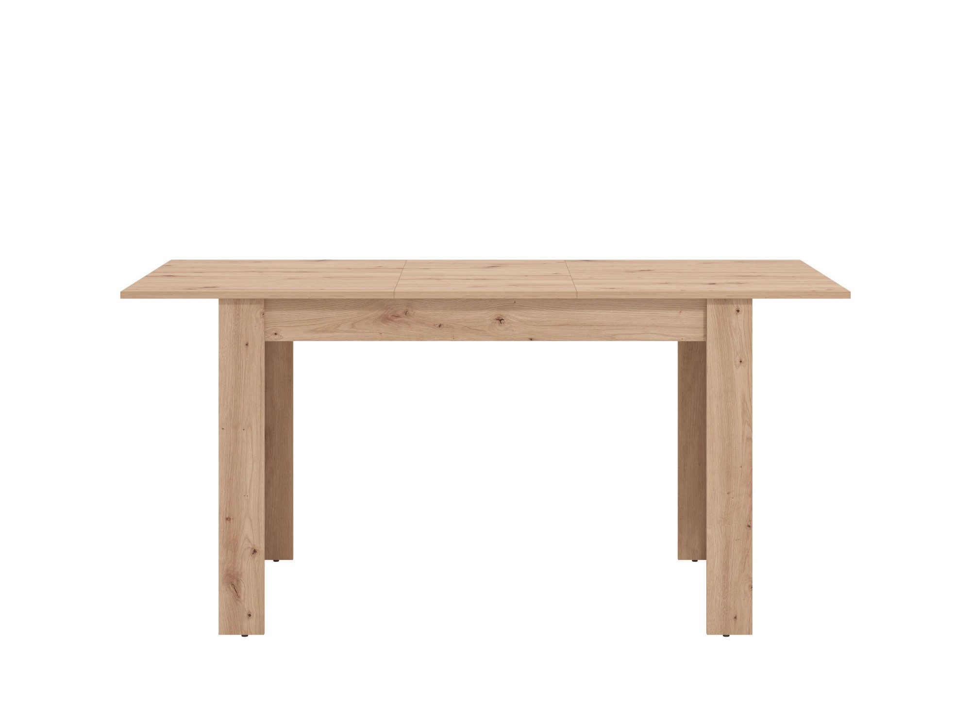 Home affaire Eettafel Hamar eettafel 120x80, Wit of Eiken Houten Keukentafel