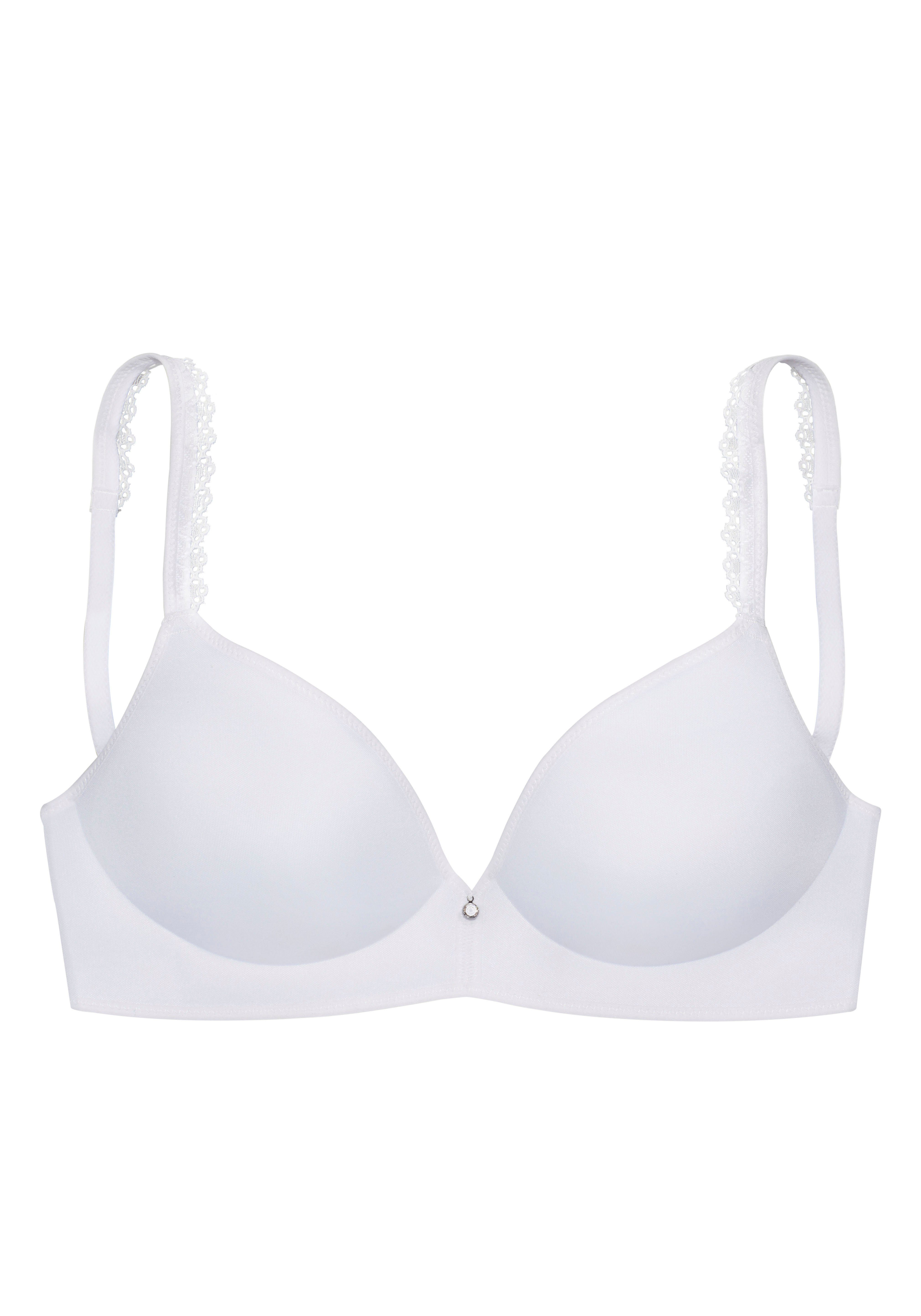 Lascana Bralette-bh zonder beugels, met spacer cups, soft bh, lingerie
