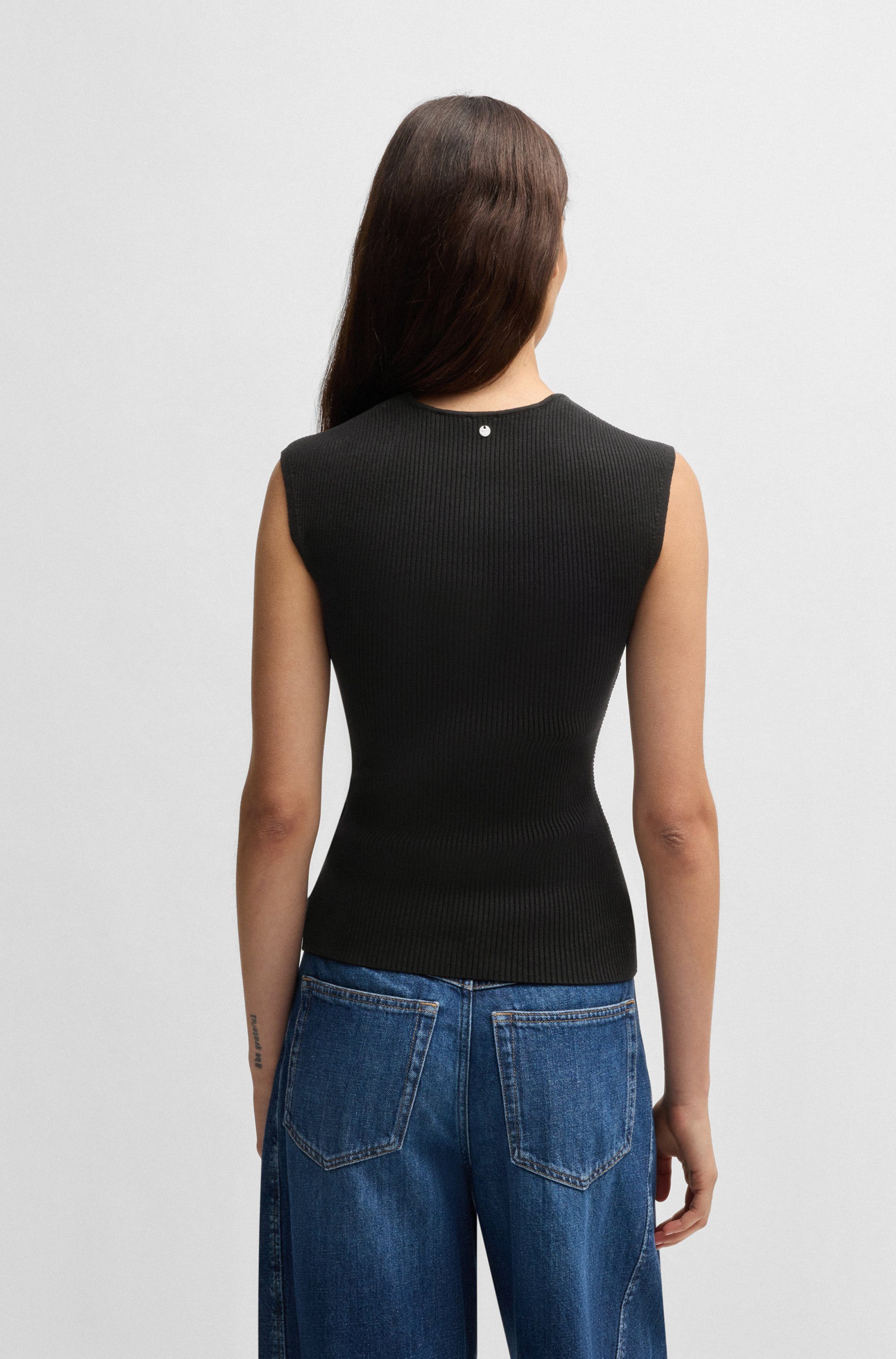 Boss Orange T-shirt met boss logo-charme