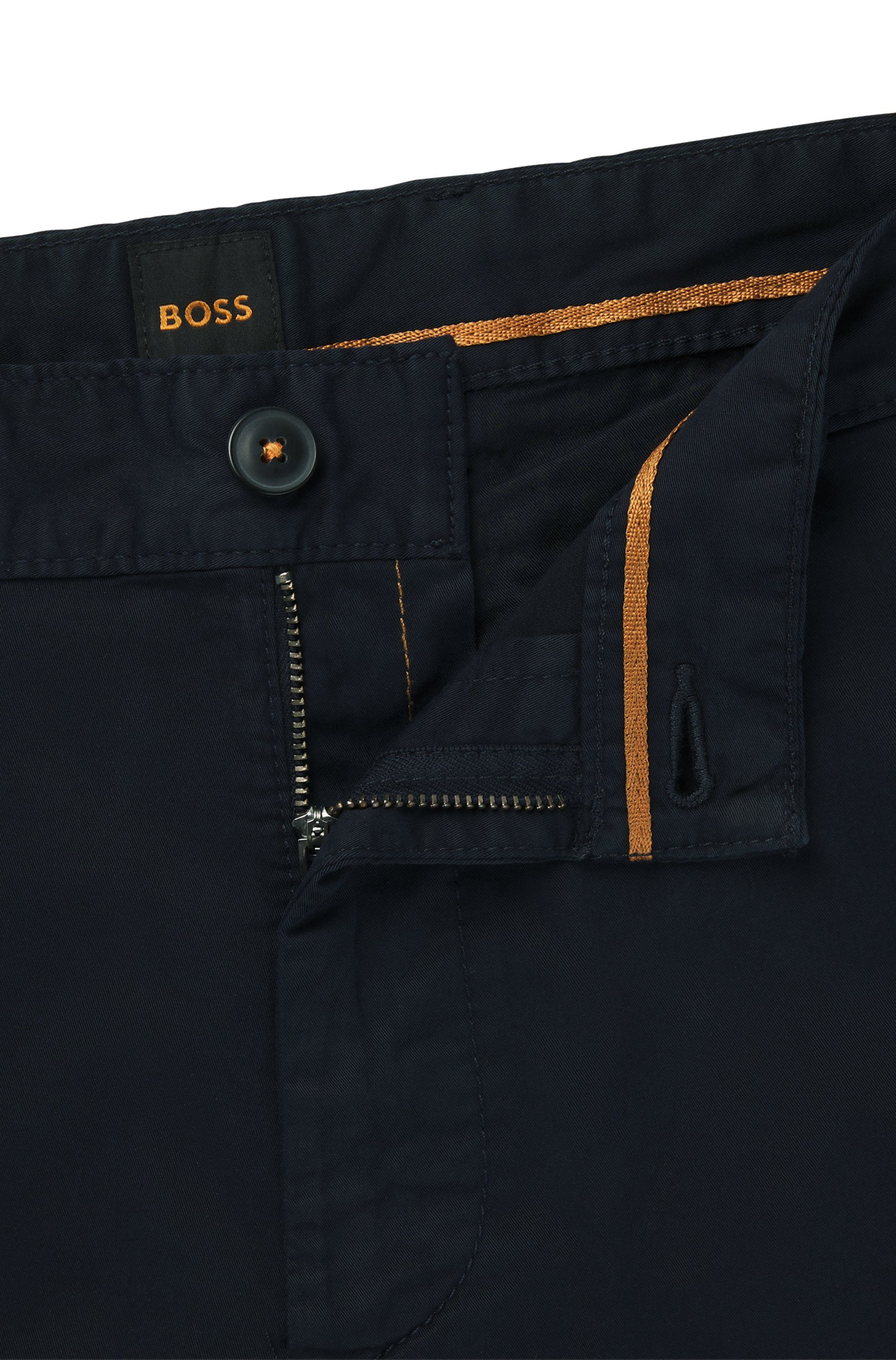 Boss Orange Chino-short Slim Shorts in moderne pasvorm