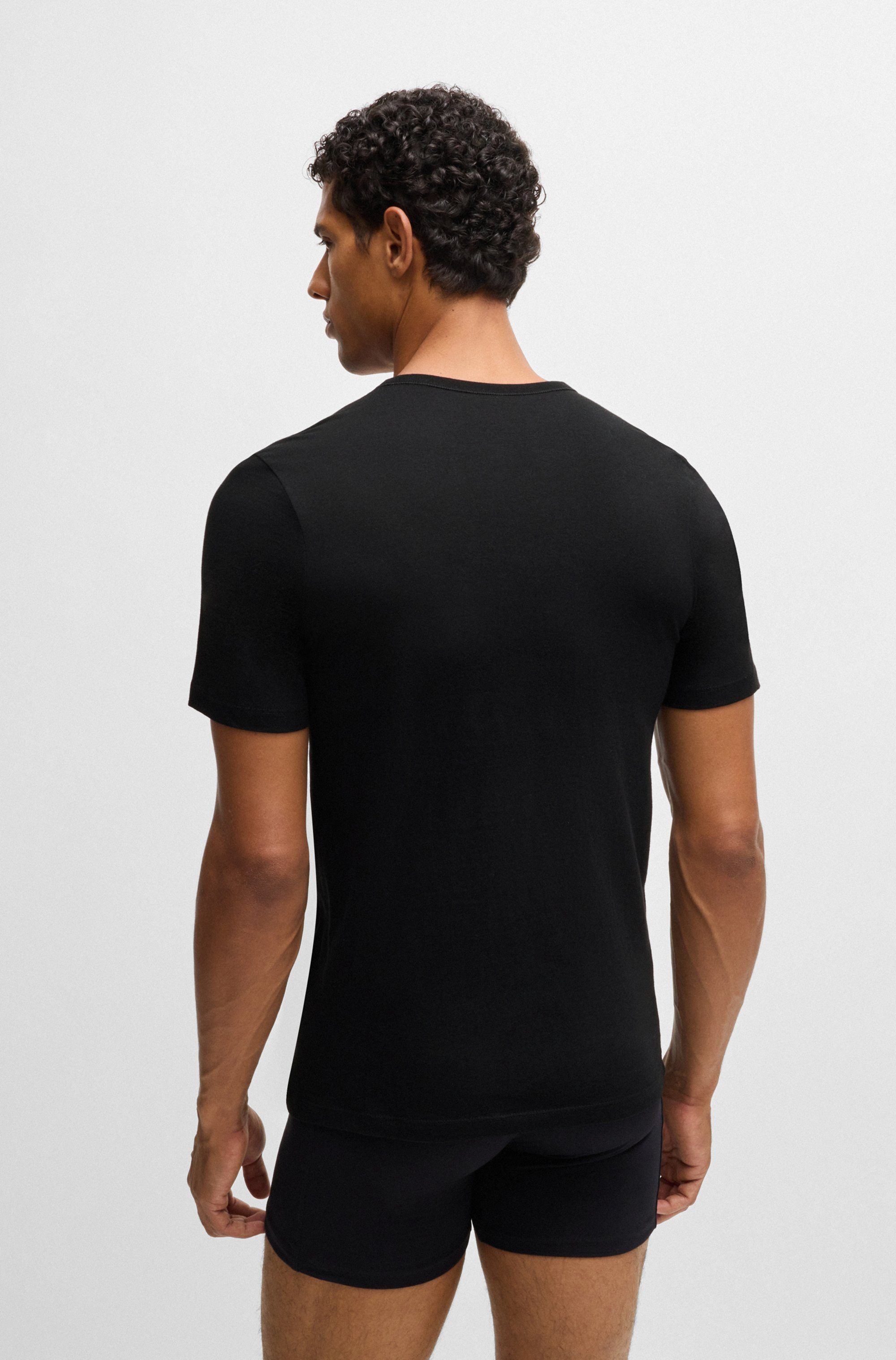 BOSS T-shirt Ronde hals BOSS ONE x David Beckham (3-delig, Set van 3)
