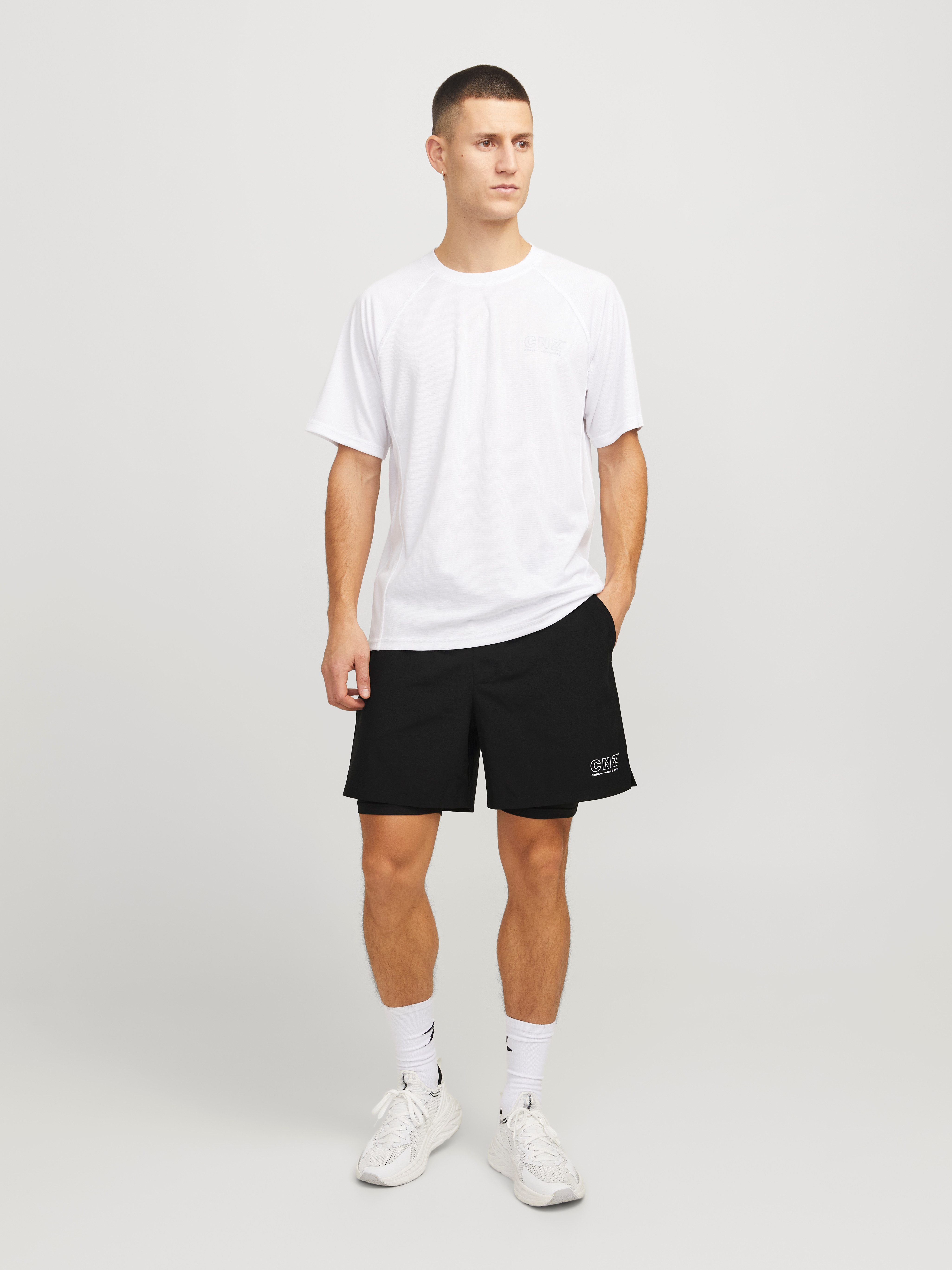 Jack & Jones Trainingsshort JCOCNZ SHORTS WITH INNER TIGHTS NOOS