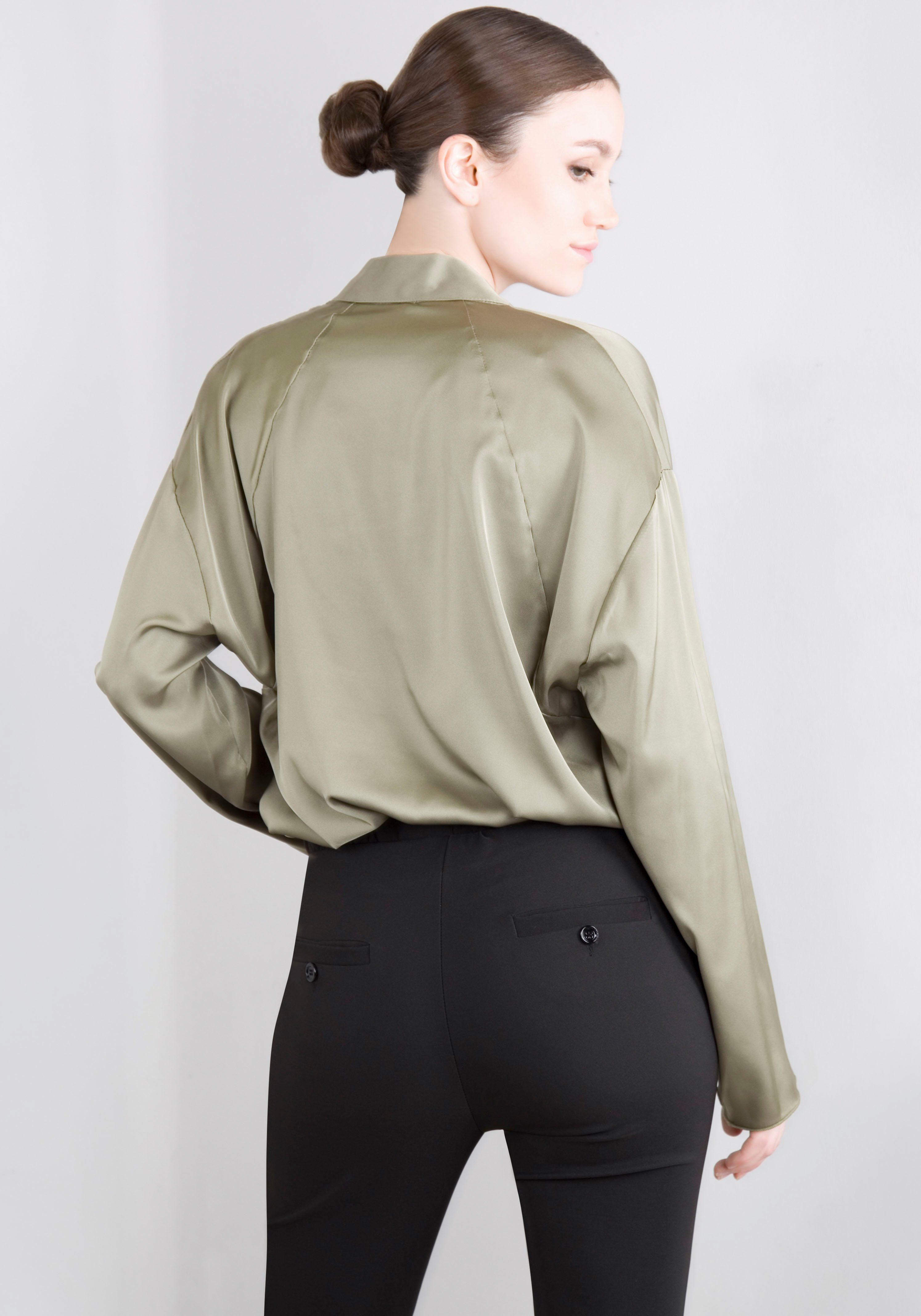 IMPERIAL Blouse met lange mouwen