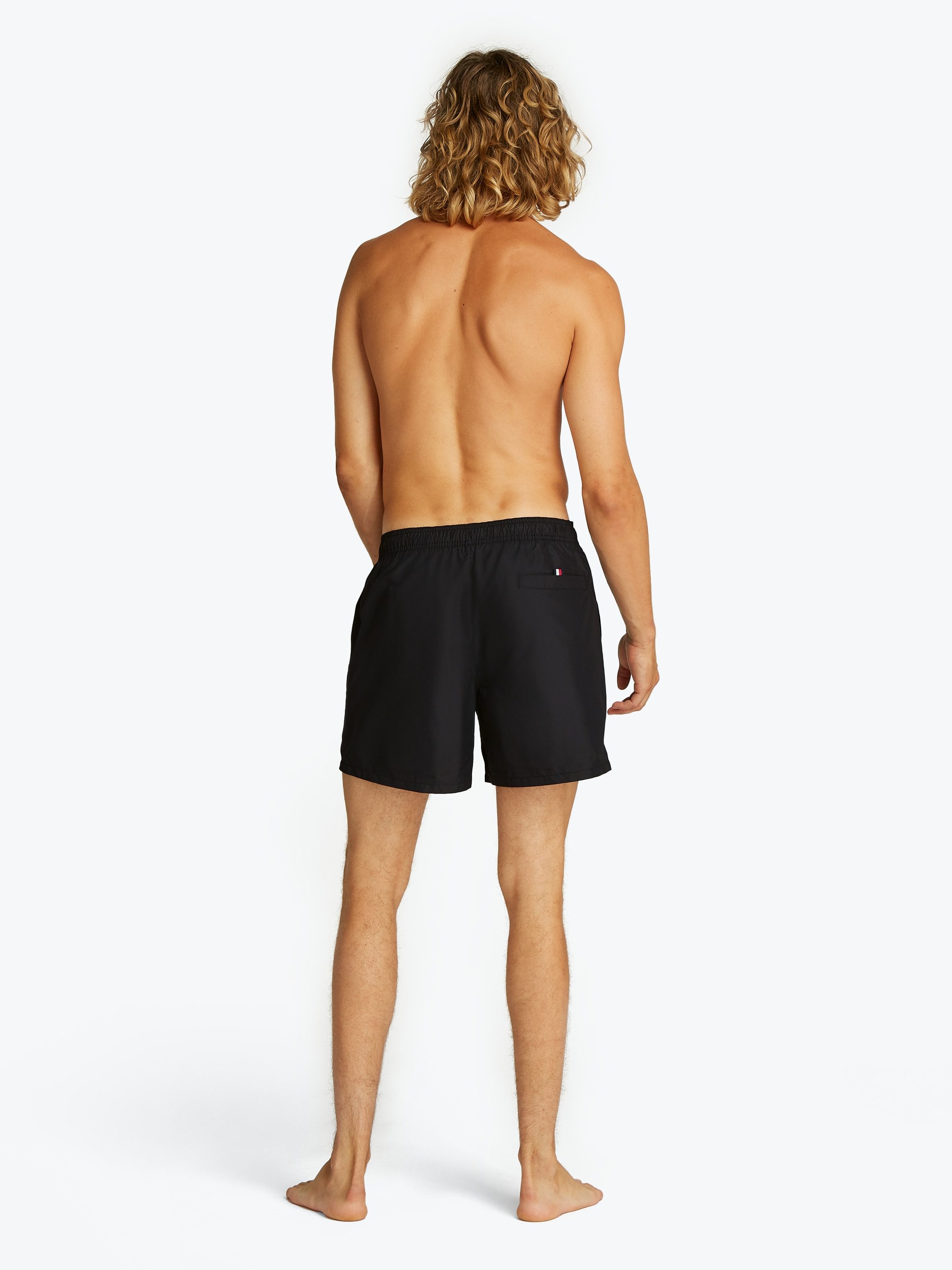 Tommy Hilfiger Swimwear Zwemshort MEDIUM DRAWSTRING met geborduurd logo