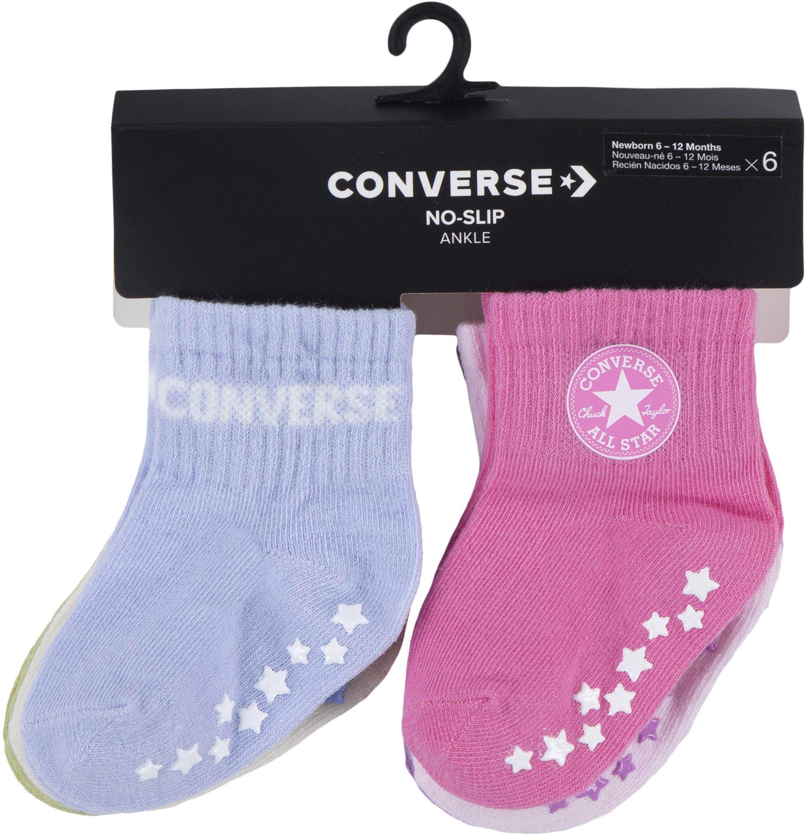 Converse Sokken CHN CORE 6PK GRIP INF TOD SCKS (6 paar)