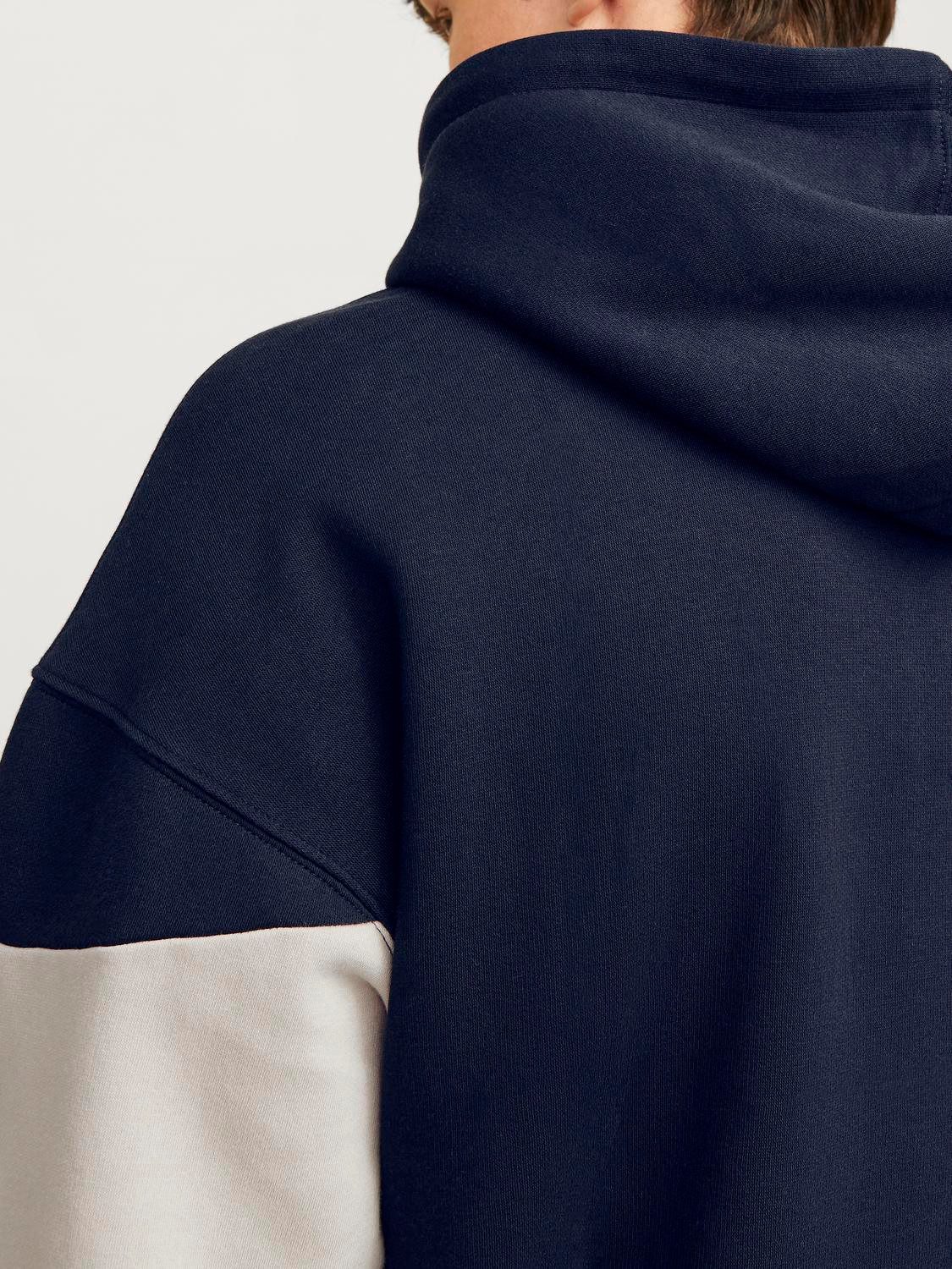 Jack & Jones Hoodie JJELEGACY BLOCKING SWEAT HOOD NOOS