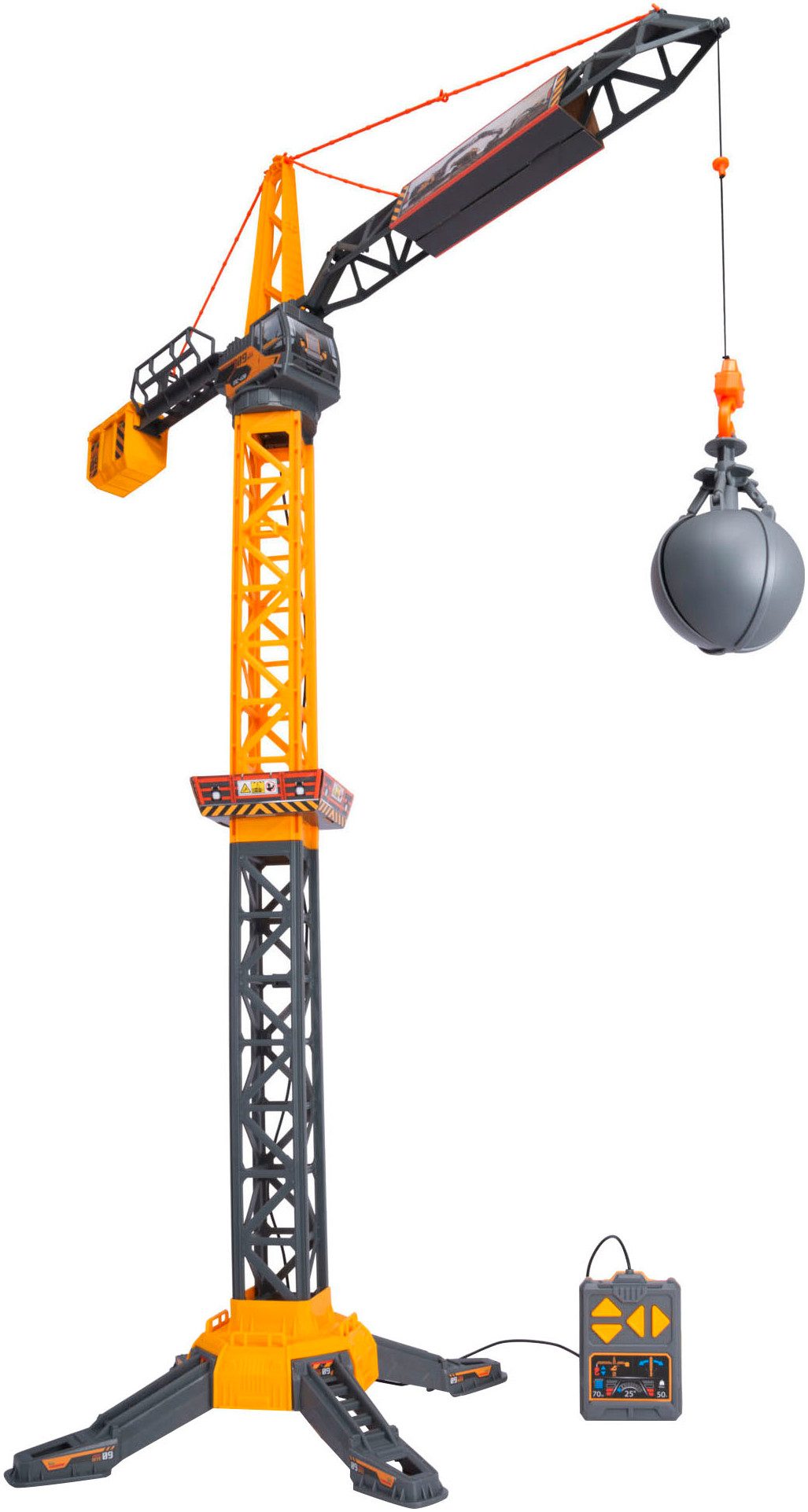 Dickie Toys Radiografisch bestuurbare kraan Mighty Crane