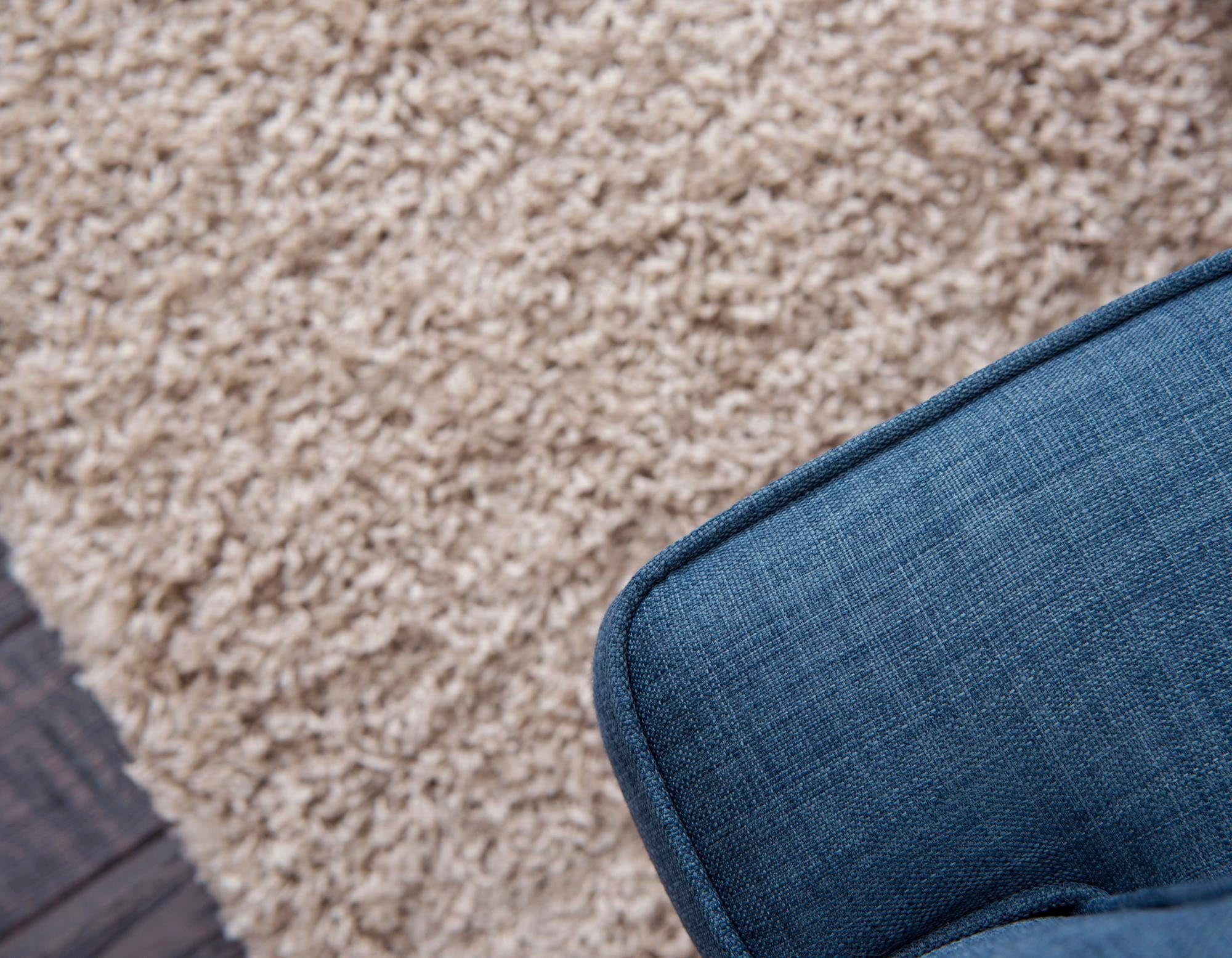 Myflair Möbel & Accessoires Hoogpolig vloerkleed Shaggy shag voorraadopruiming geweven, unikleurig, ideaal in de woonkamer & slaapkamer