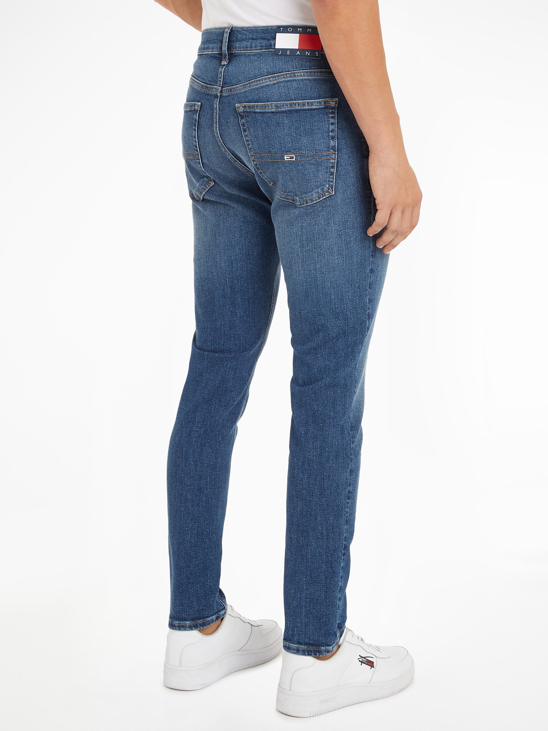 TOMMY JEANS Slim fit jeans AUSTIN SLIM TPRD smal toelopende pijpen