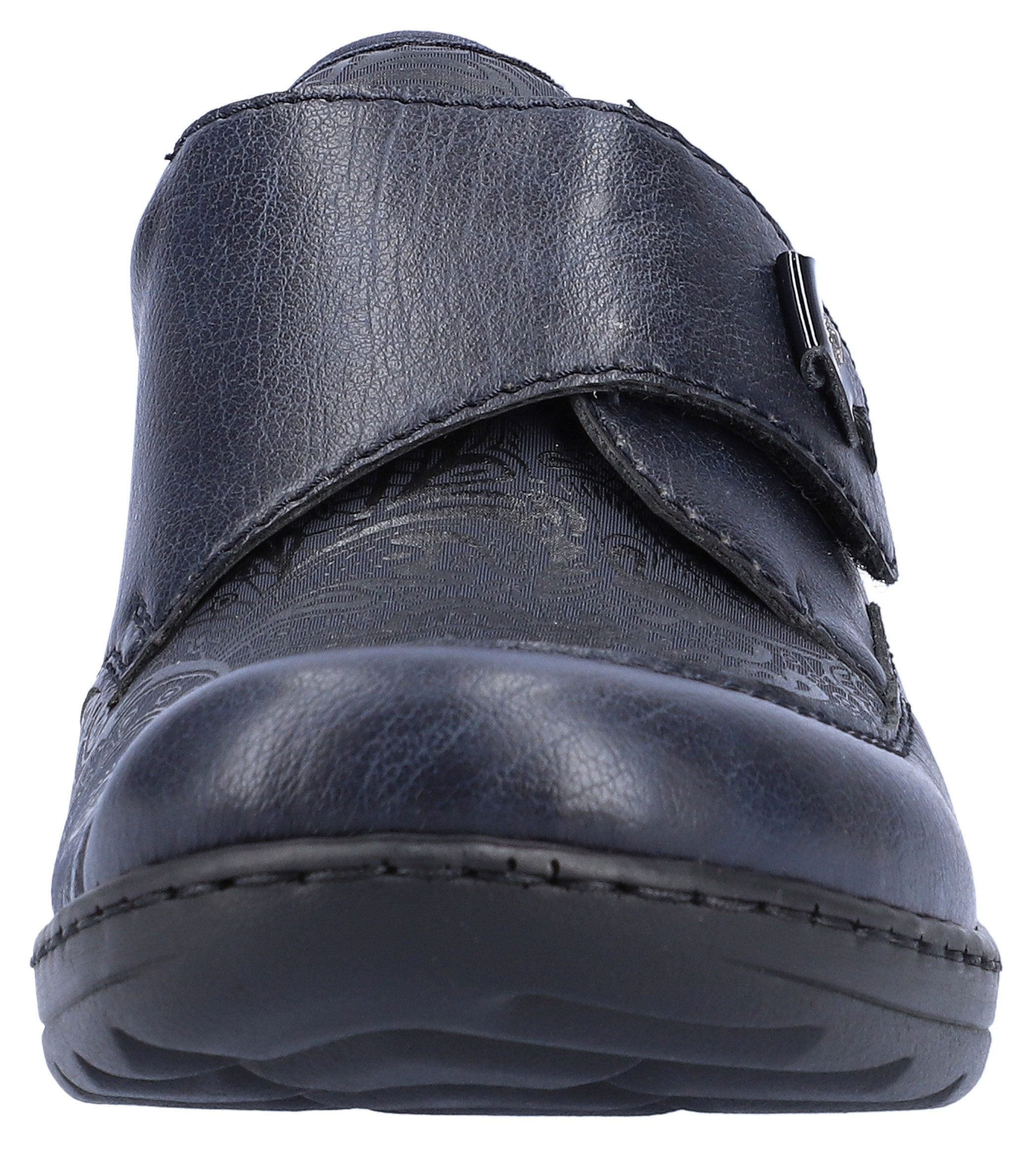 Rieker Klittenbandschoenen met subtiel paisley-patroon