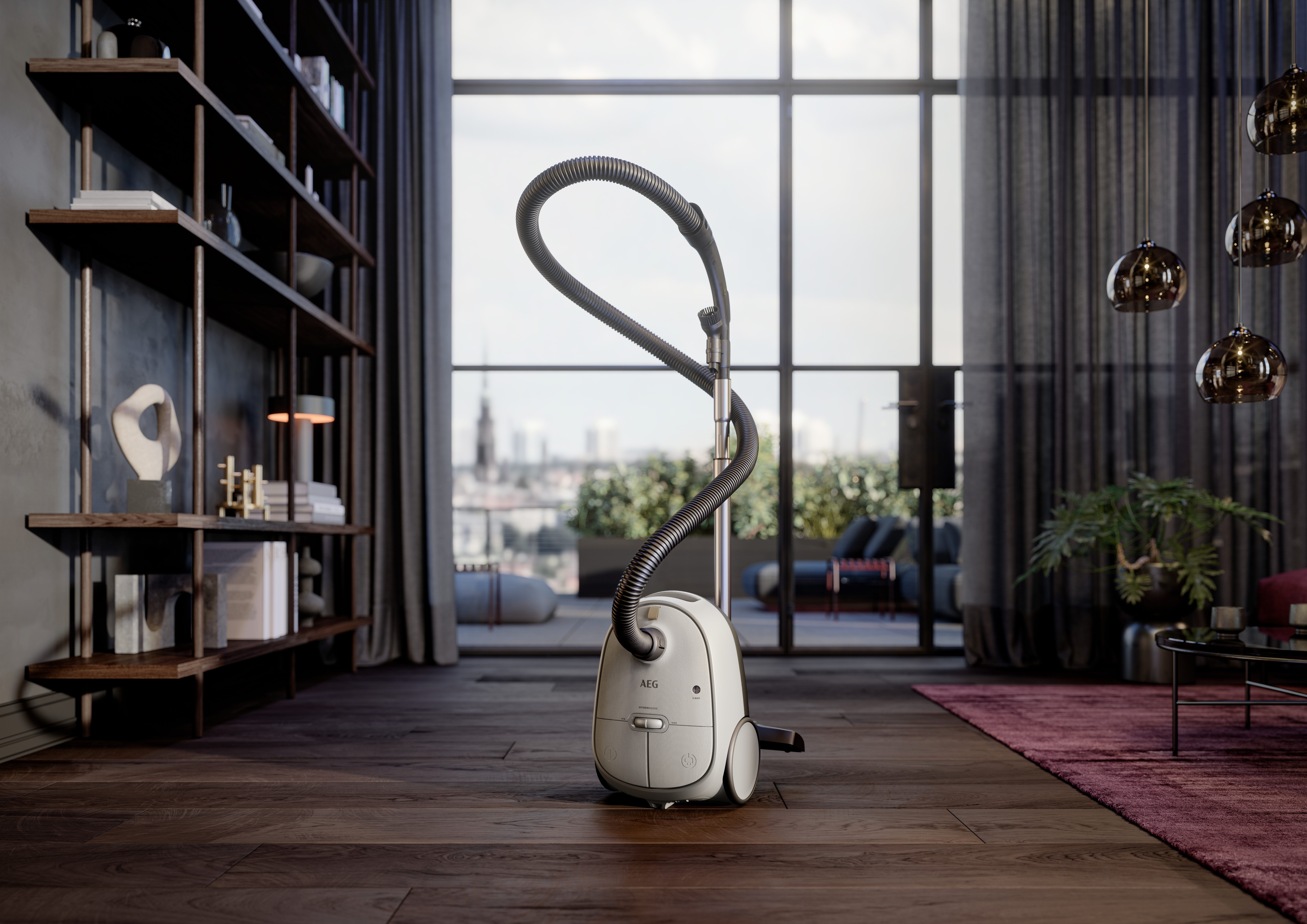 AEG Stofzuiger HYGIENIC 6000 (AB61H6SW) hoog zuigvermogen, inclusief extra zuigmonden, 50% recyclingkunststof