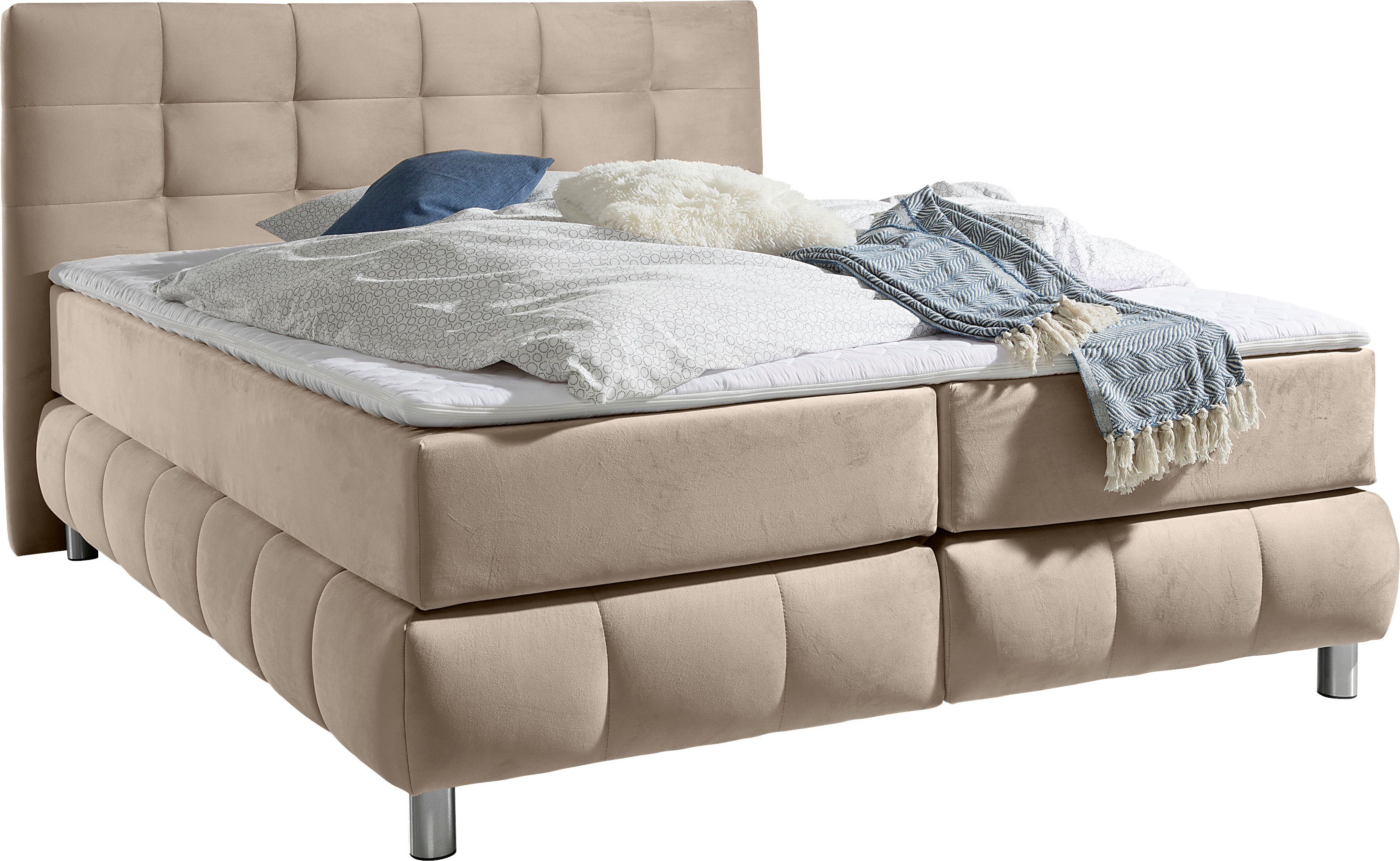 andas Boxspring Salo incl. topmatras, 6 breedten, 2 hardheden, tfk ook in hardheid 4