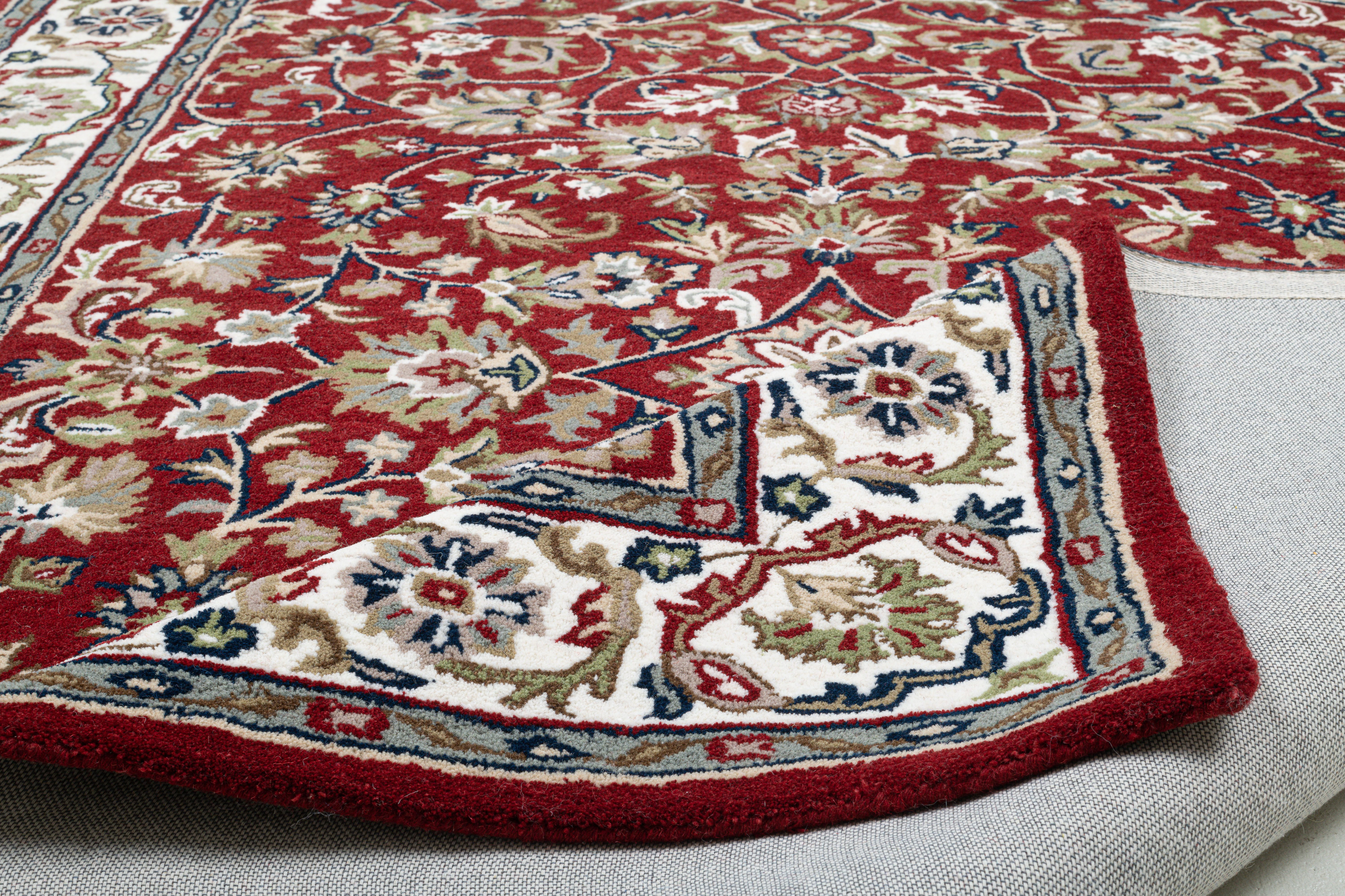 THEKO Wollen kleed Royal Orient Isfahan handgetufted, oosterse uitstraling, 100% wol