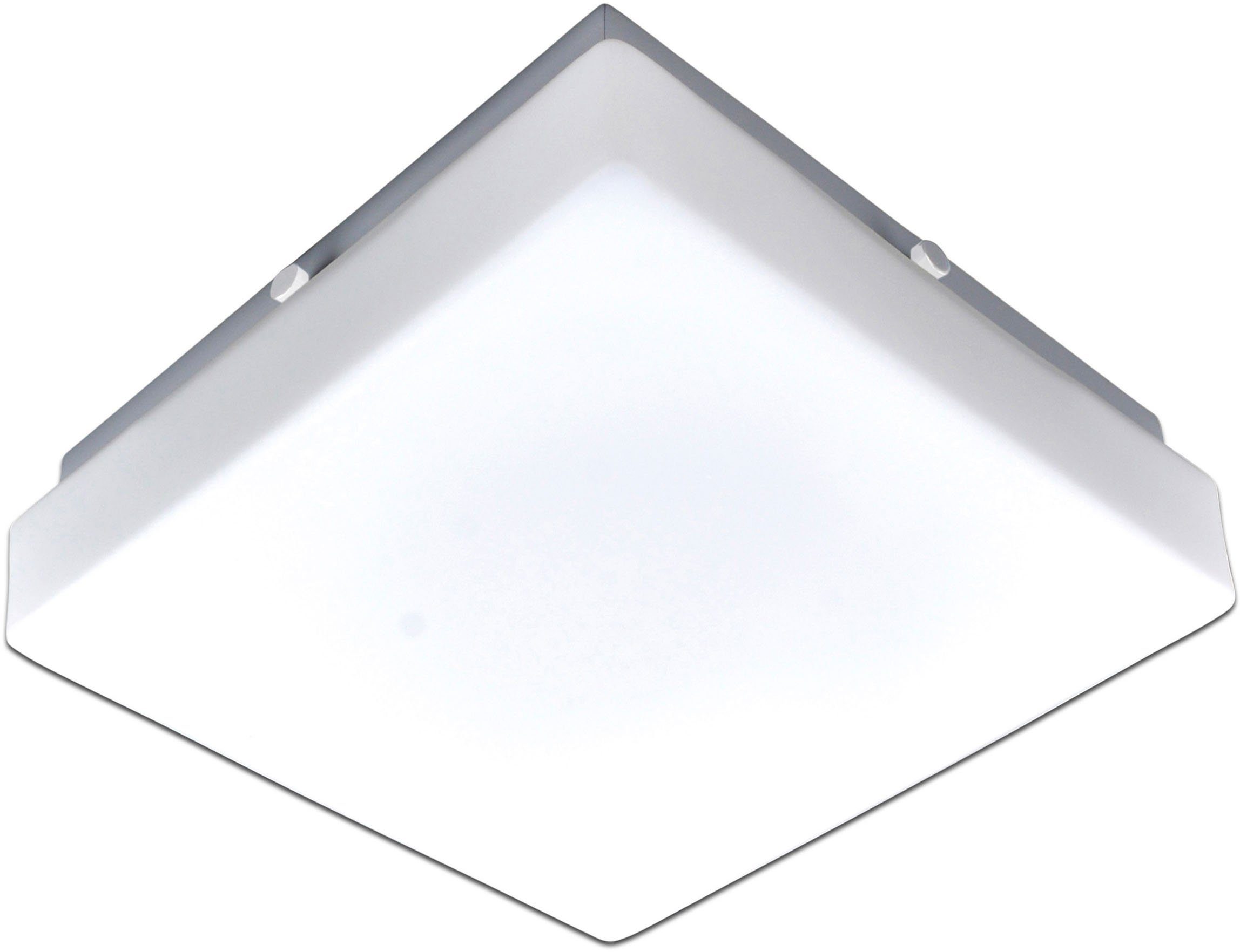 näve Led-plafondlamp Trondheim met sensor met schemerschakelaar en detectiehoek 360° (1 stuk)