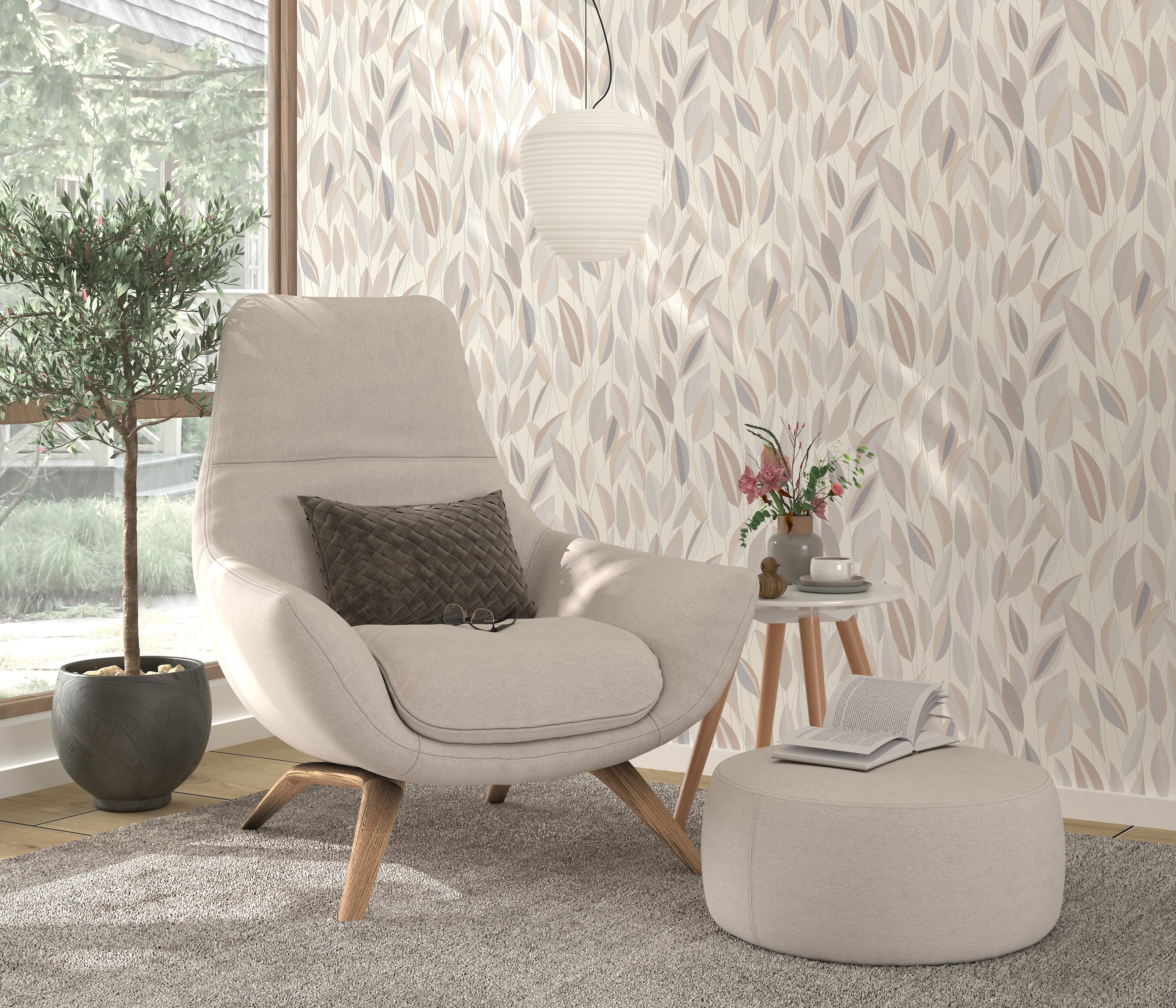 Erismann Vliesbehang FOLIAGE (1 stuk)