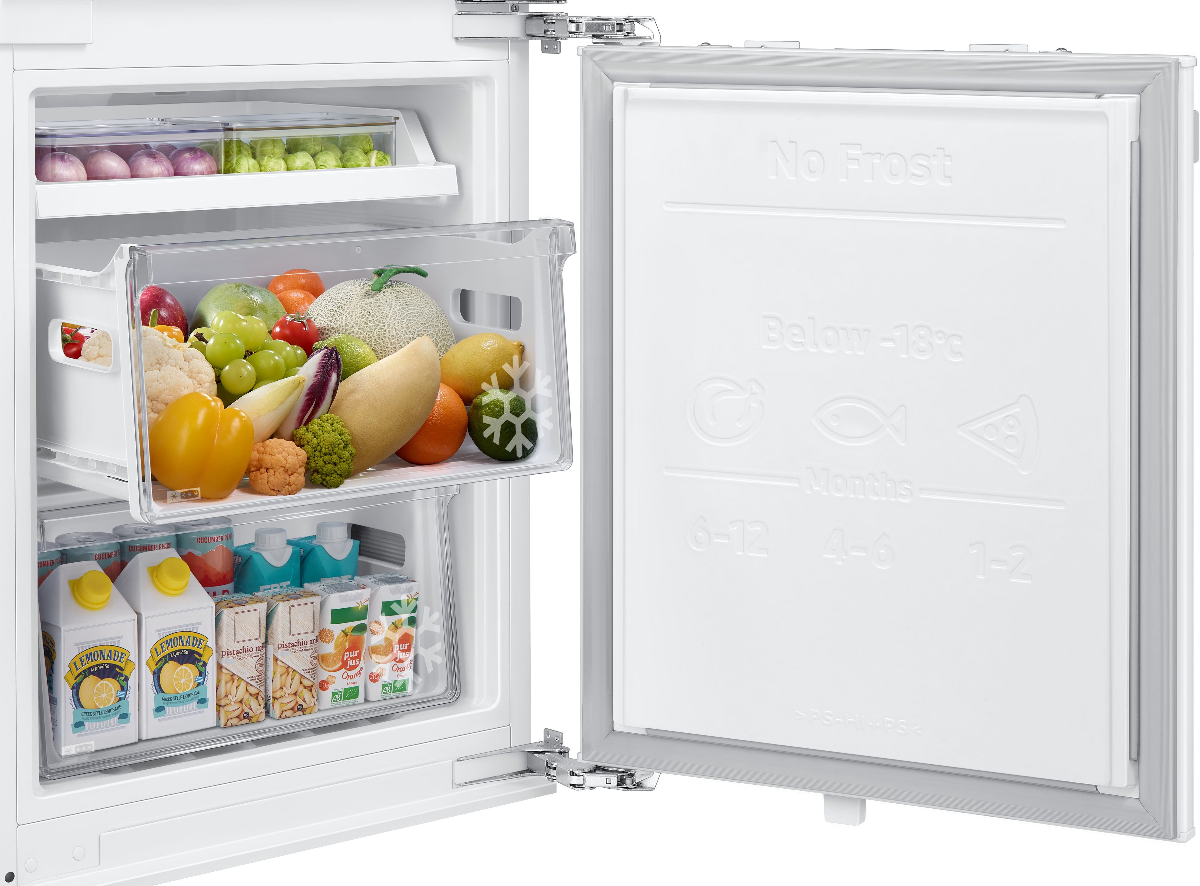 Samsung Inbouw koel-vriescombinatie BRB80F26ACFO, 177,5 cm x 54 cm