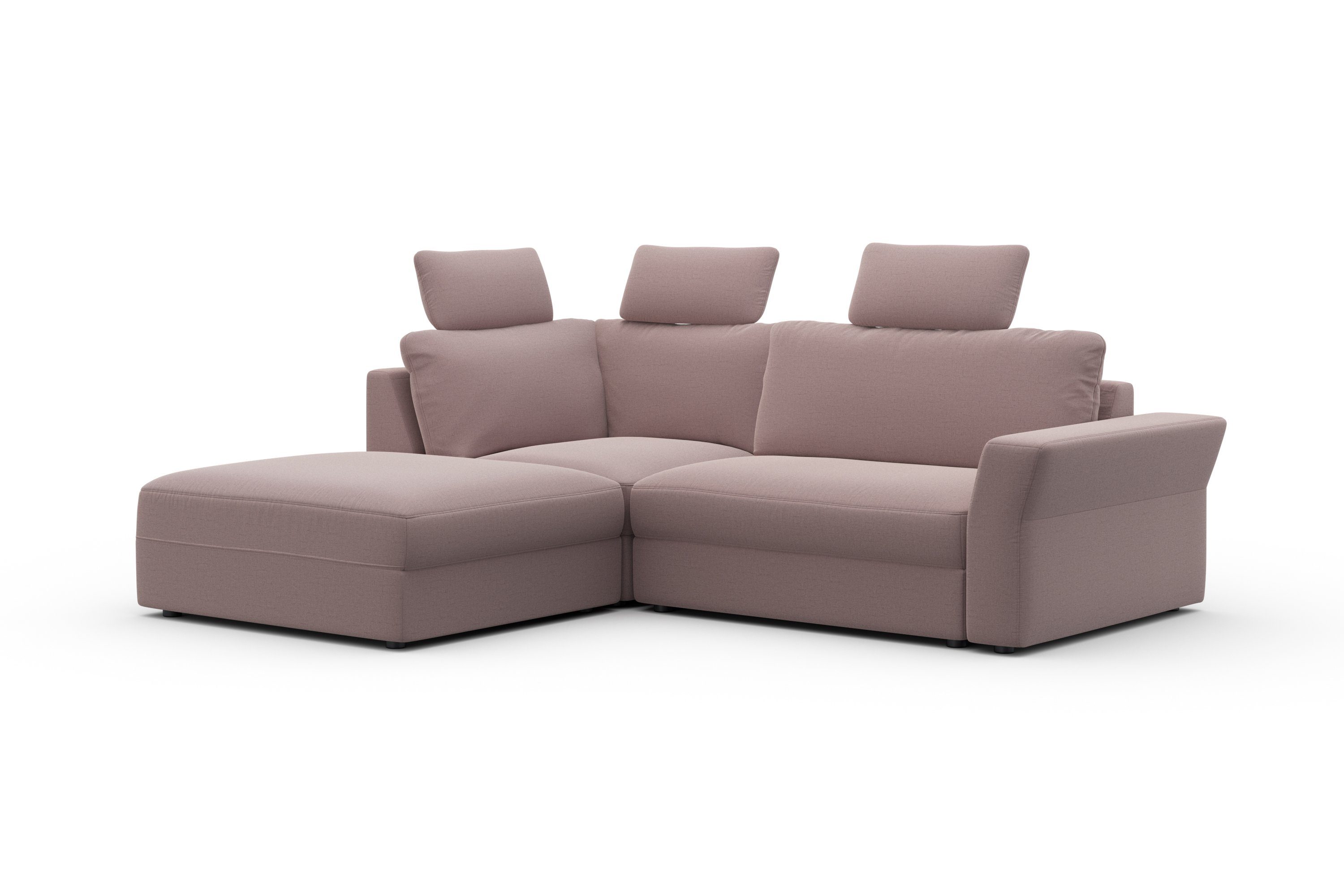 sit&more Hoekbank Cadabra L-vorm Breedte 243 cm, inclusief zitdiepteverstelling