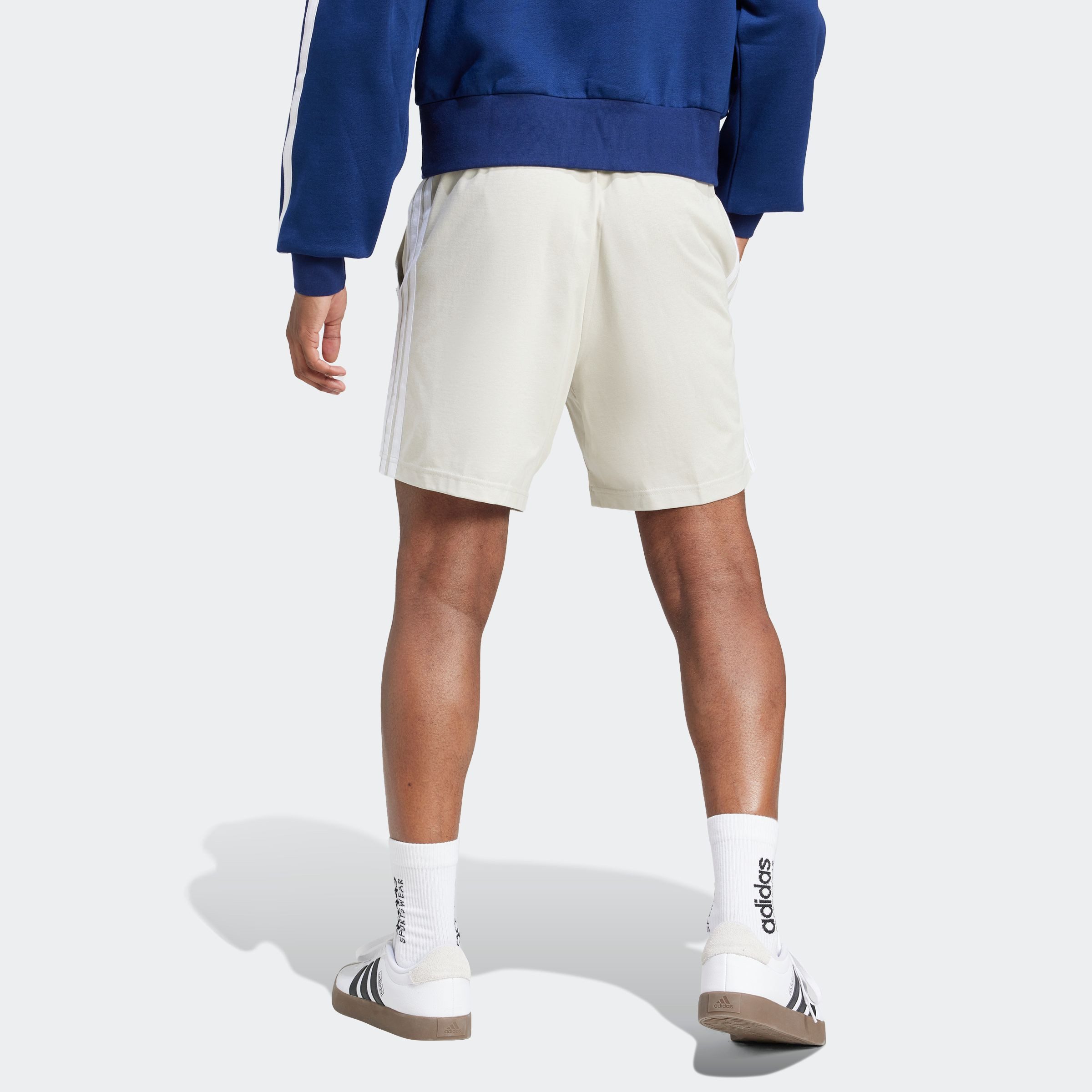 adidas Sportswear Short M 3S SJ 7 SHO drie-strepen trainingsshorts (1-delig)