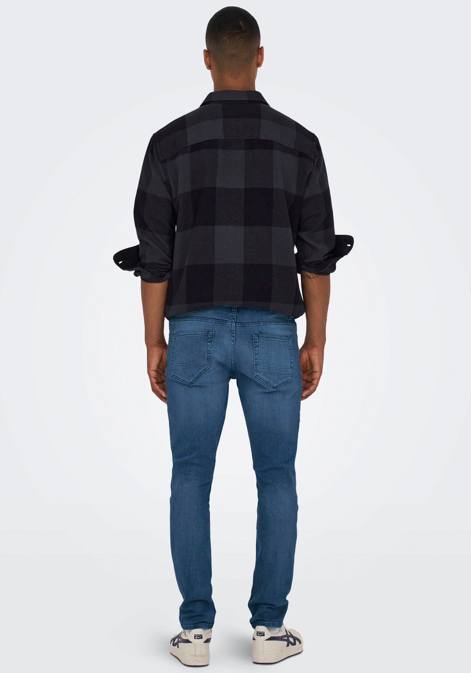 ONLY & SONS Slim fit jeans ONSLOOM SLIM D. BLUE 7777 DNM JEANS OT