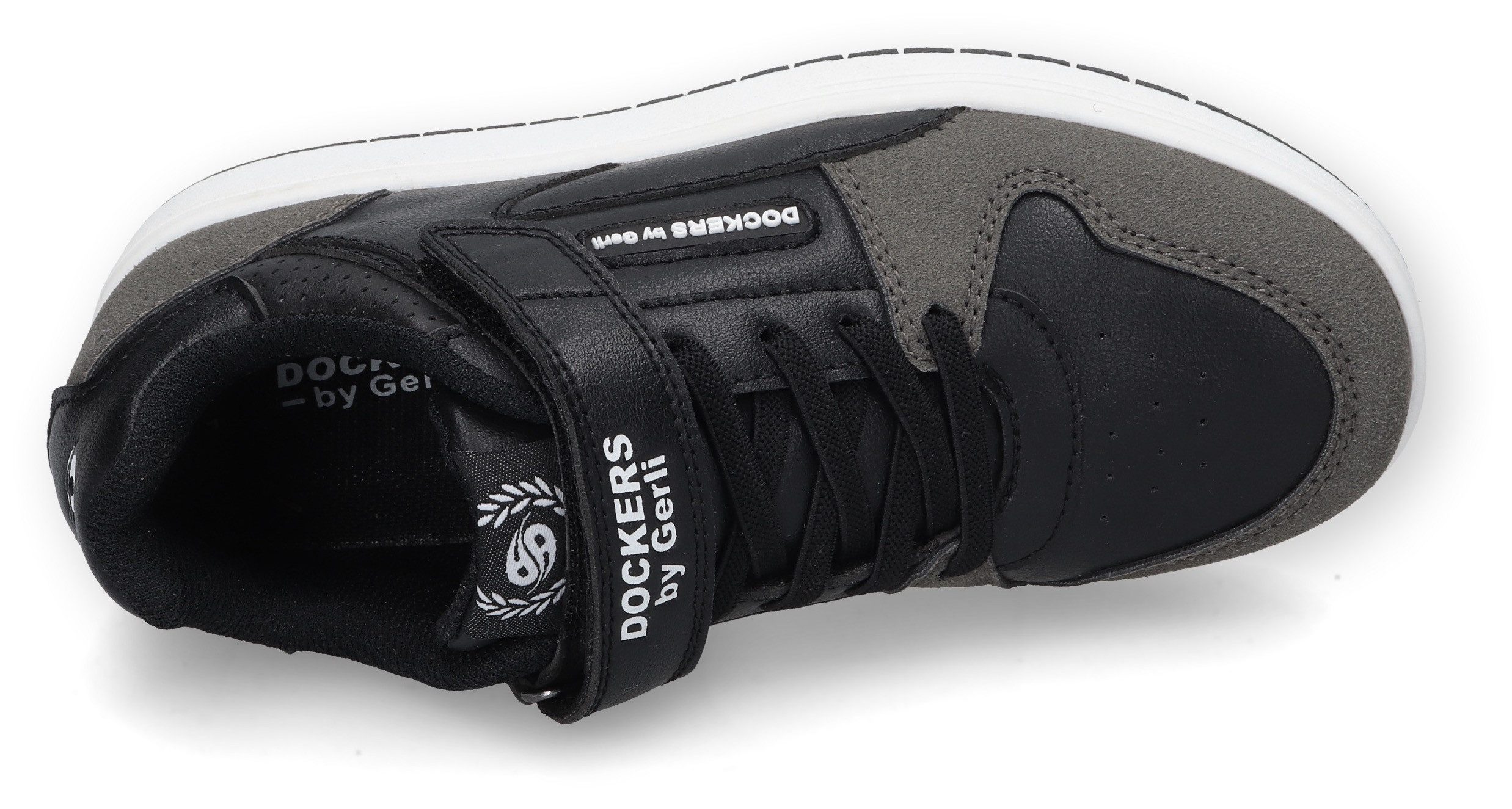 Dockers by Gerli Sneakers , slip-on sneaker, klittenbandschoen, vrijetijdsschoen met elastische band en klittenband