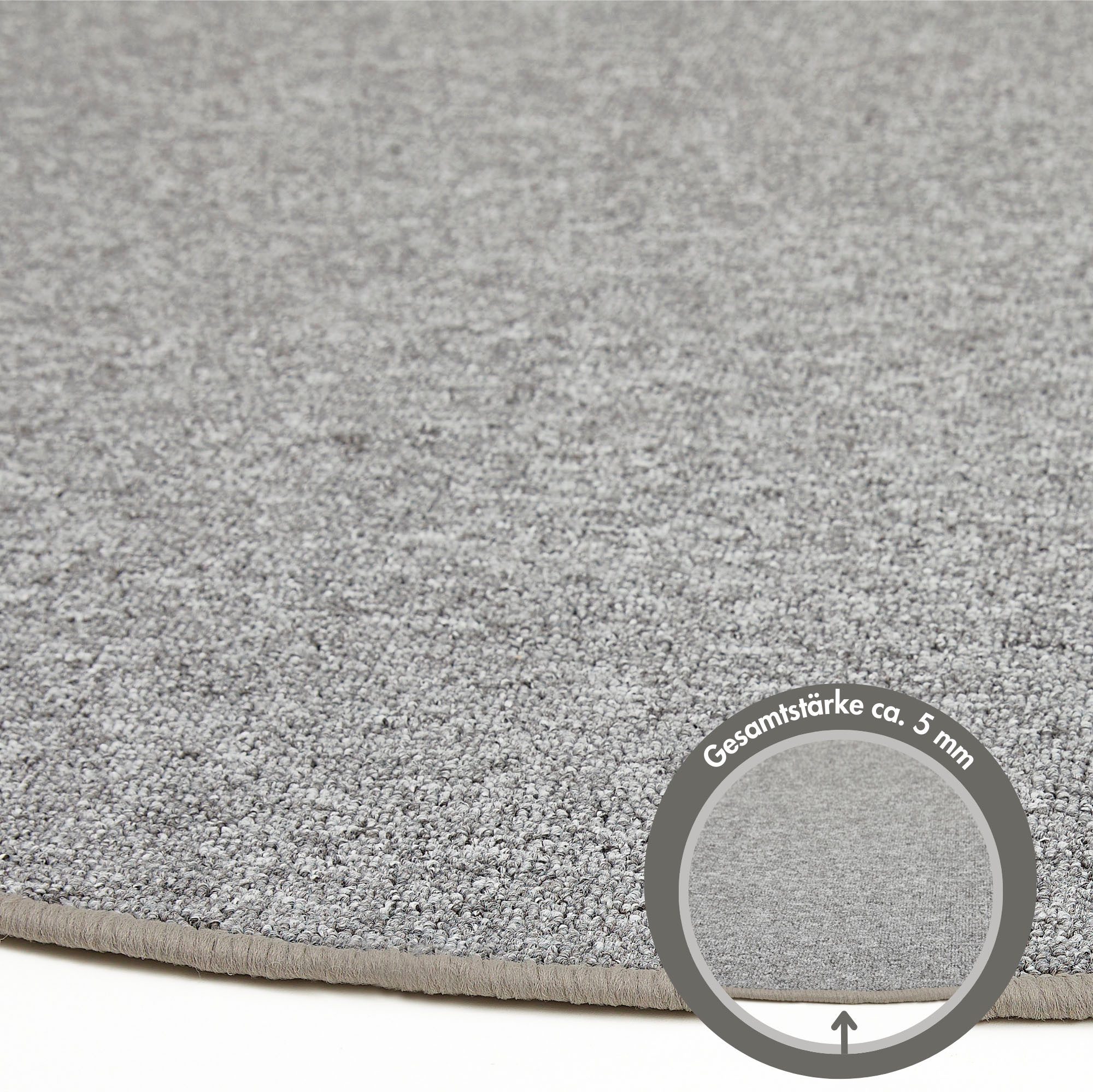 Andiamo Vloerkleed Luton, Made in Germany gemêleerde look, ideaal in de woonkamer & slaapkamer
